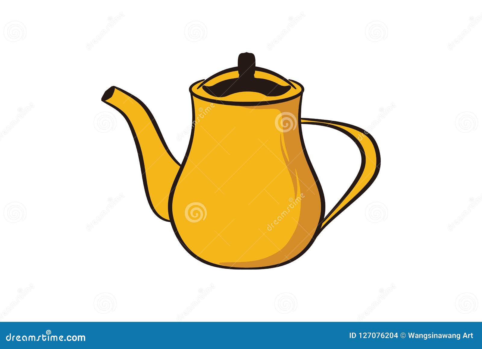 Tea Pot  Logo  Designs  Inspiration Vector Illustration 
