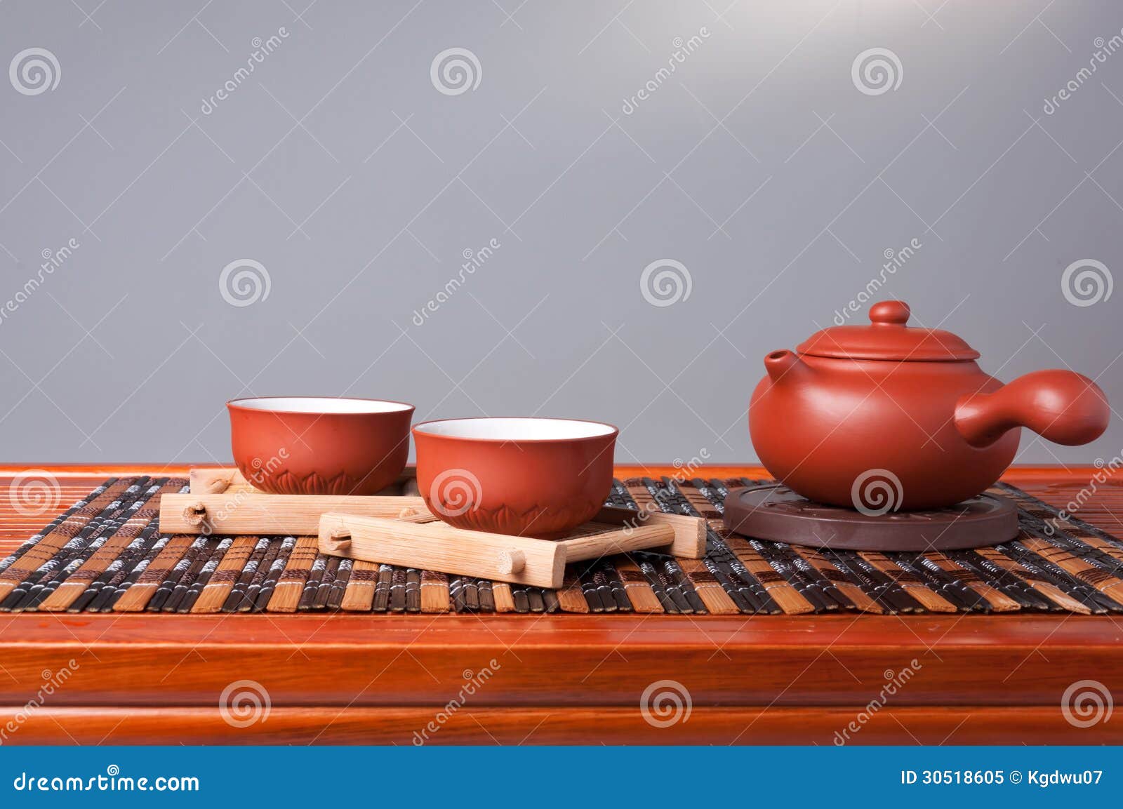 Tea set stock image. Image of tealeaf, ceremony, culture 30518605