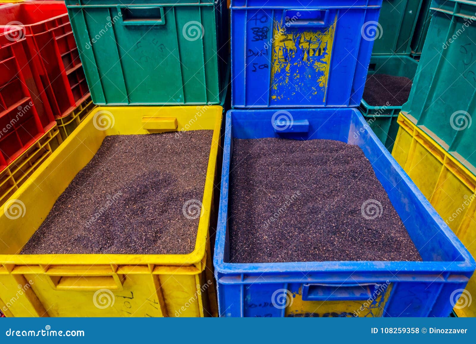Tea in the storage boxes stock photo. Image of indoor 108259358