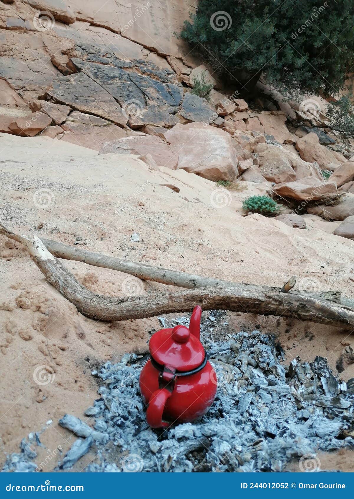 Tea time, Algerian Sahara stock photo. Image of typical 244012052