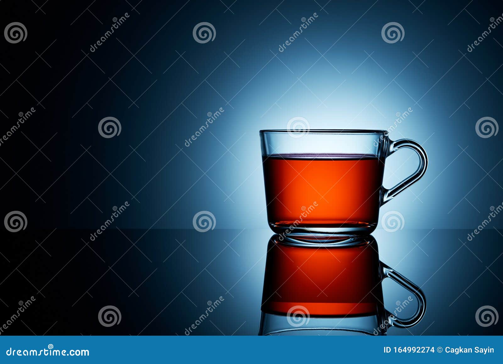 Tea in a Transparent Tea Cup Stock Photo - Image of colors, shoot: 164992274