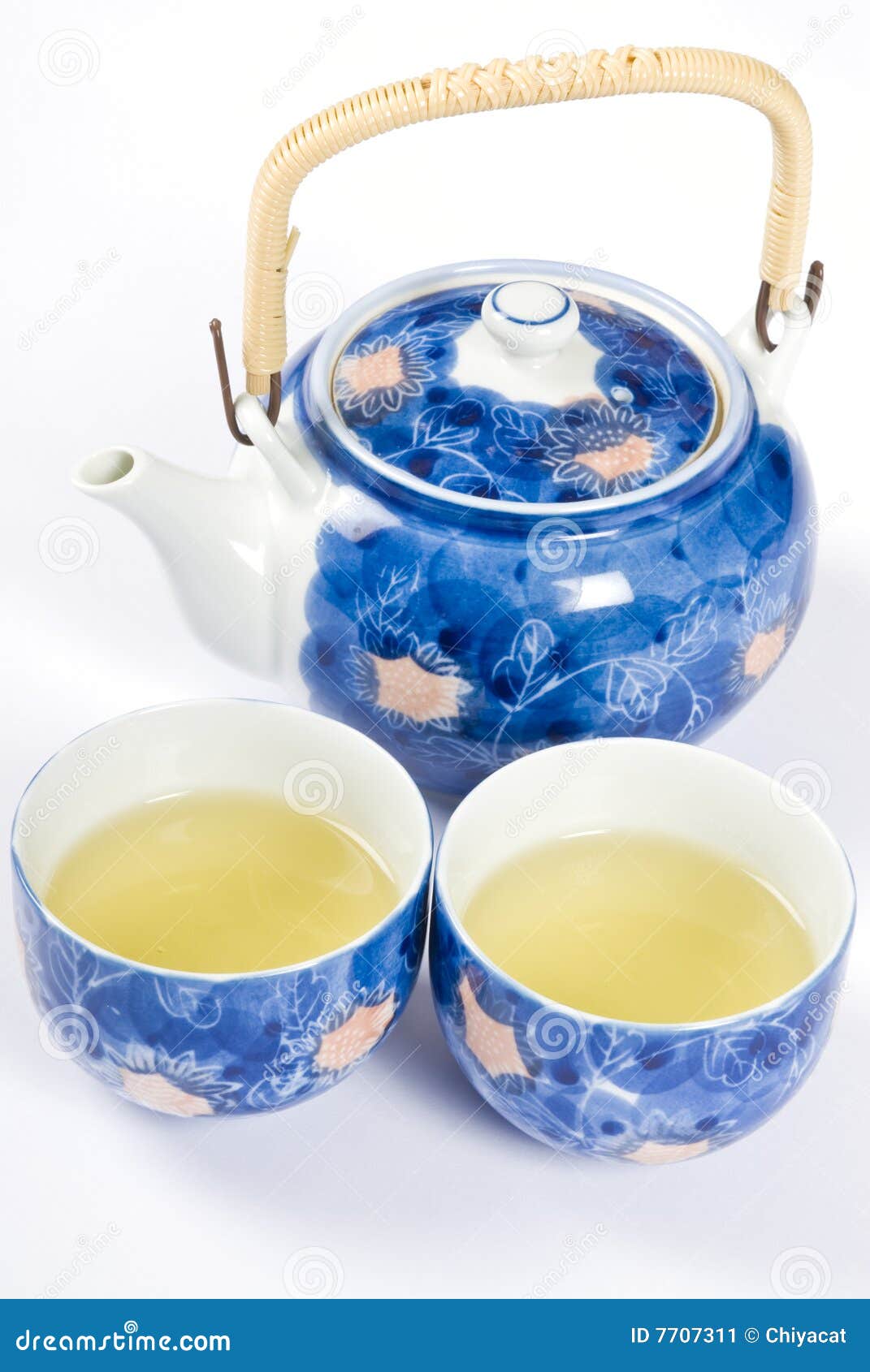 Tea for Two stock image. Image of blue, porcelain, drink 7707311