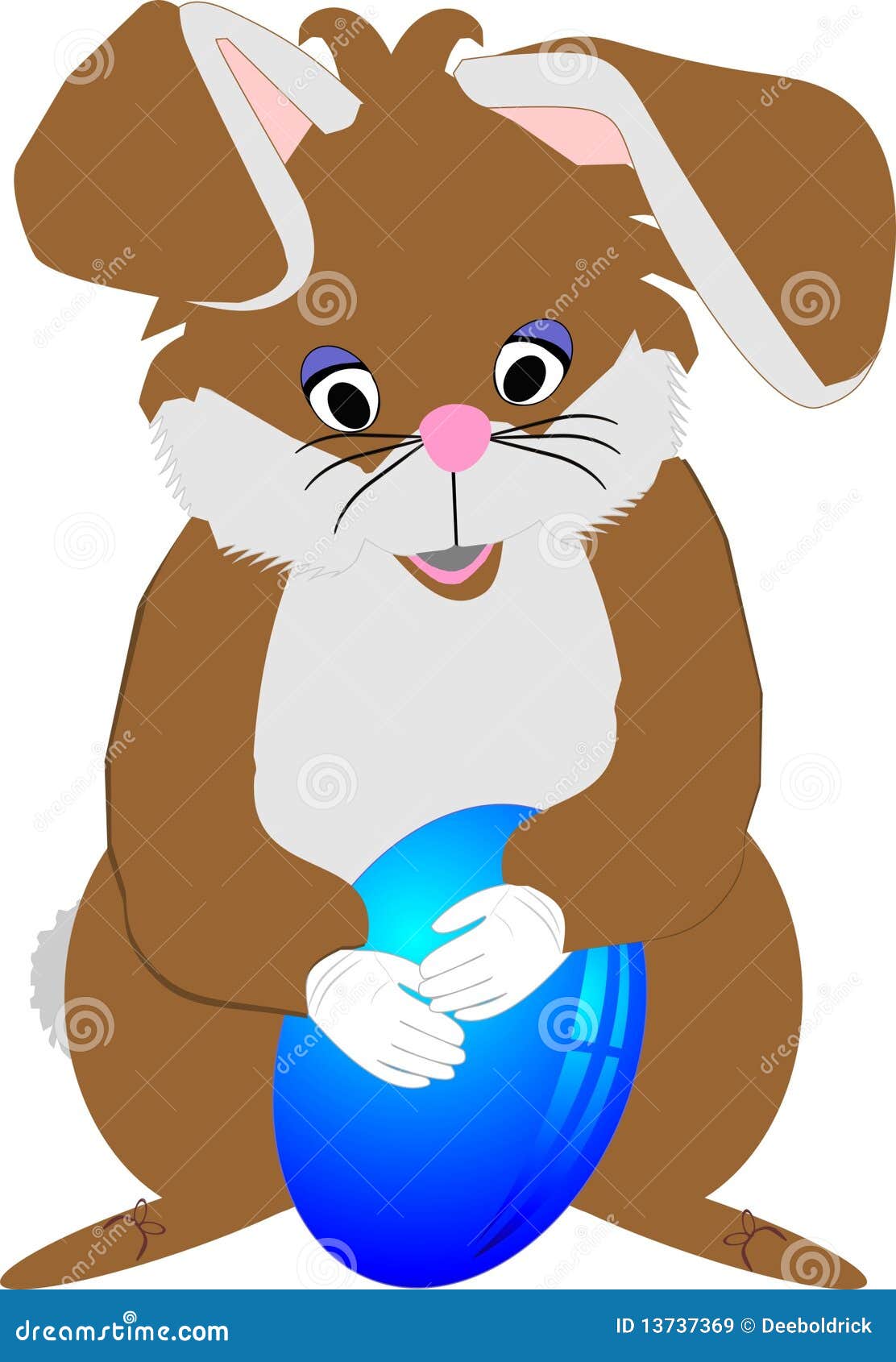 Download Teacher Rabbit, For Easter Or Fun Stock Vector ...
