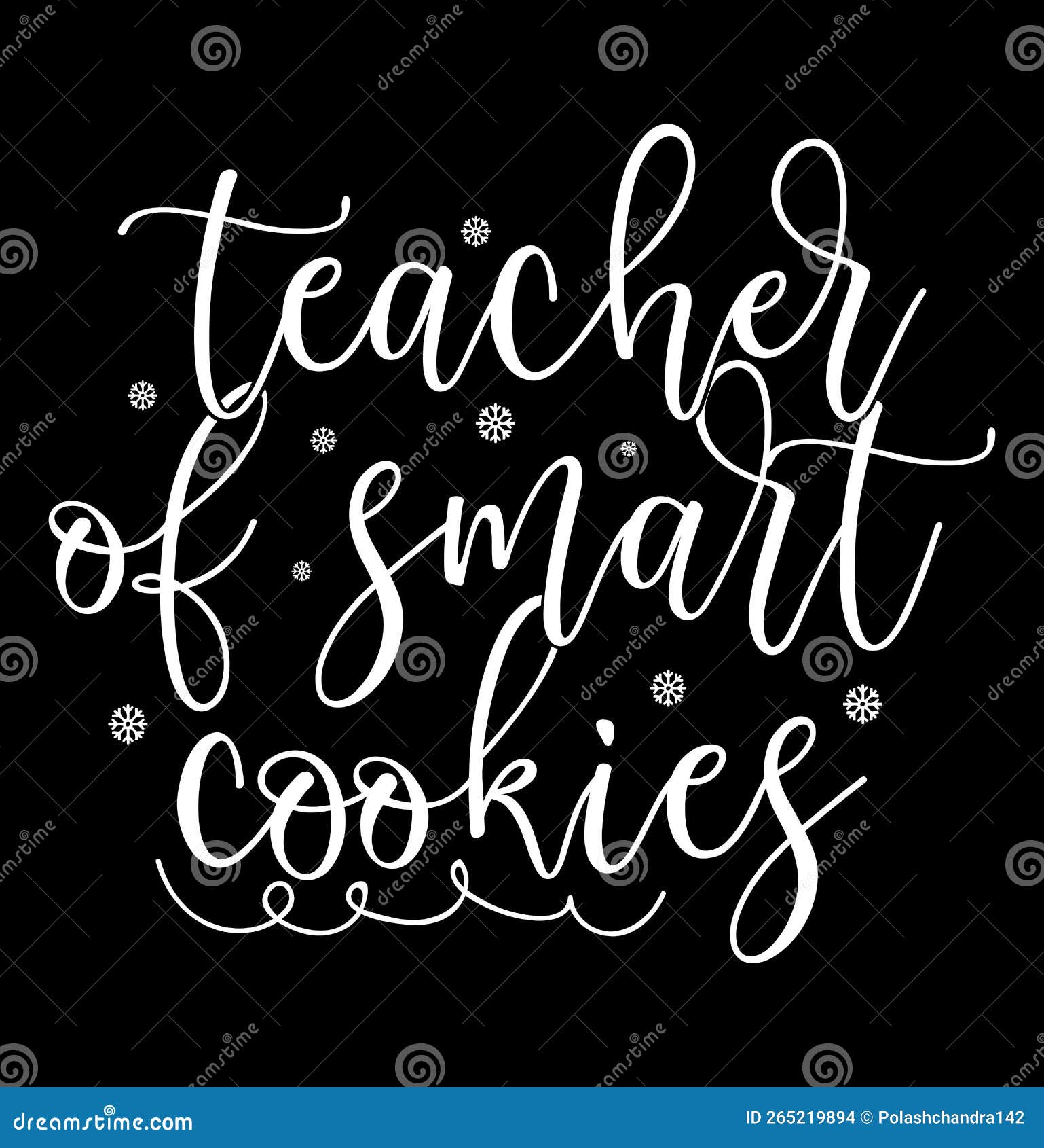teacher of smart cookies lettering  