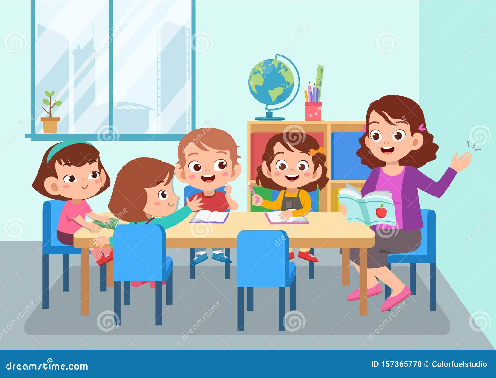 Teacher with Student Vector Illustration Isolated Stock Illustration - Illustration of isolated, character: 157365770 Teacher with Student Vector Illustration Isolated Stock Illustration - Illustration of isolated, character: 157365770