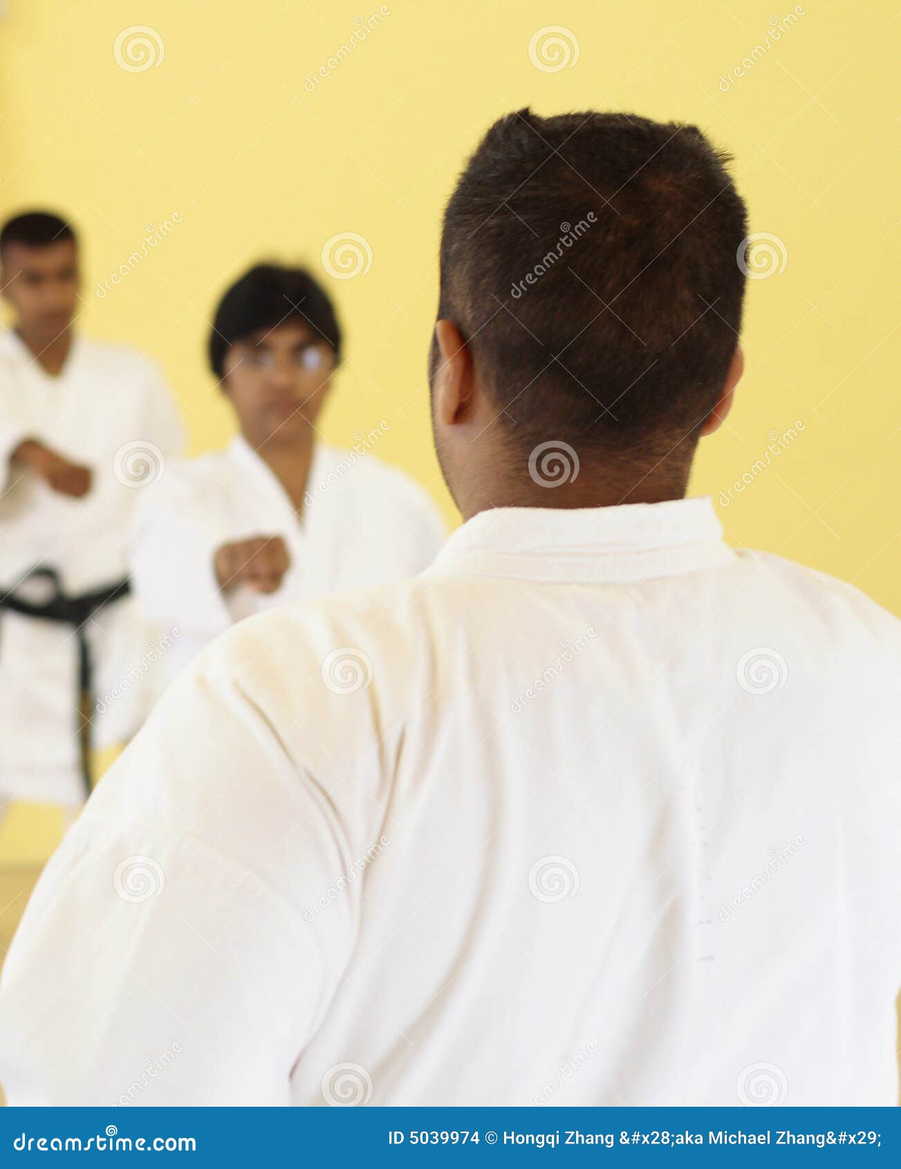 Teaching karate stock photo. Image of black, fight, activity 5039974