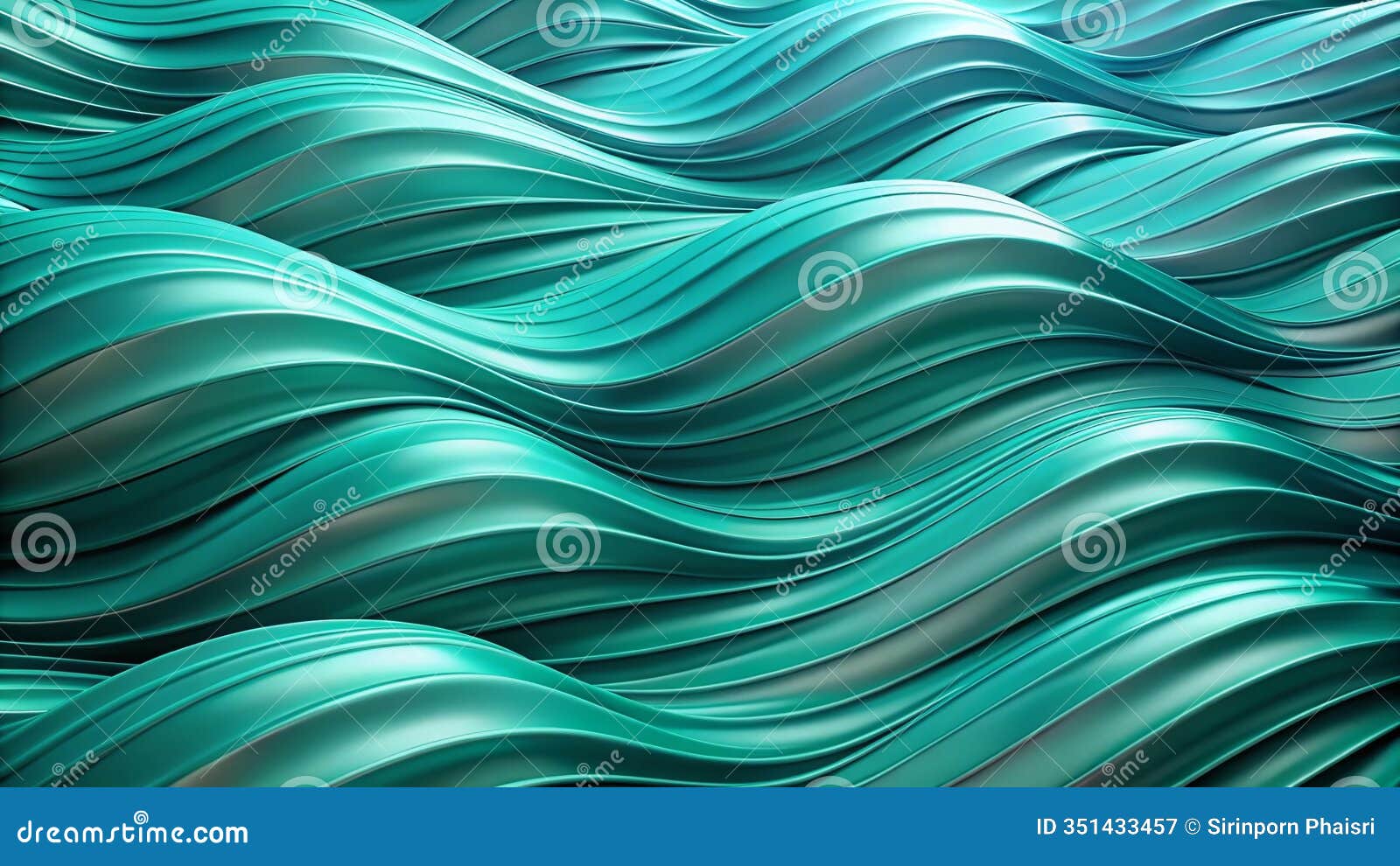 teal and aqua wave lines background a smooth elegant gradient  for modern presentations and websites