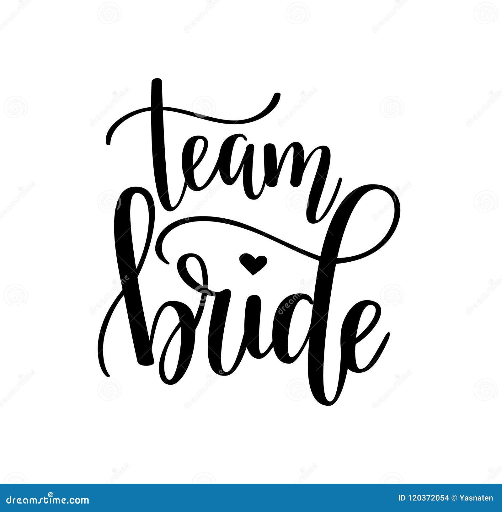 Team Bride Vector Hen Party, Bachelorette Wedding Design Stock Vector -  Illustration of design, graphic: 120372054