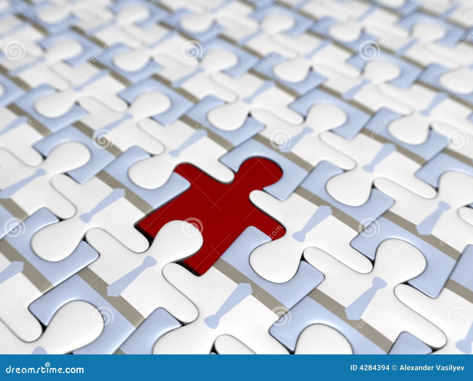 Team Building Puzzle Stock Images - Image: 4284394