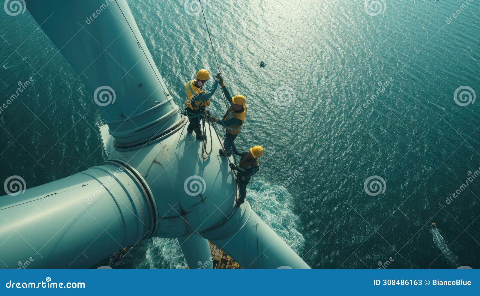 team builds ocean wind turbine for fluid-based adventure aig41