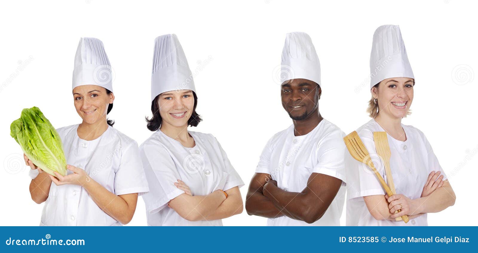 Team of kitchen stock image. Image of kitchen, occupation - 8523585