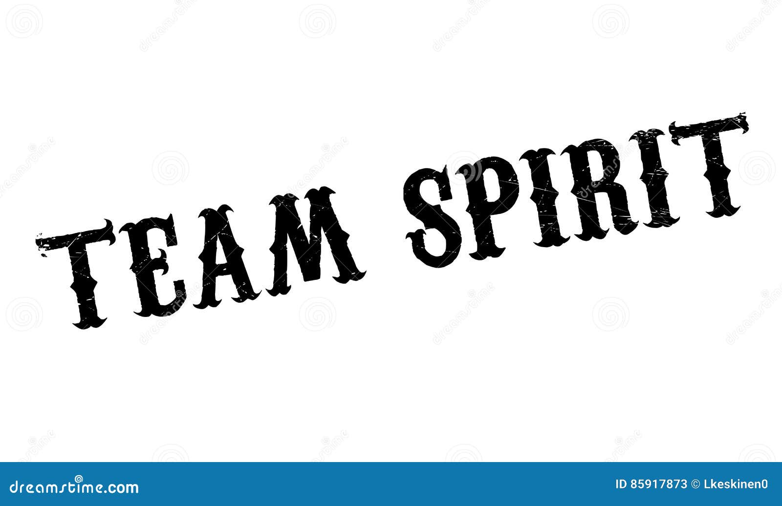 Team SpiritStempel stock abbildung. Illustration von mitarbeit 85917873