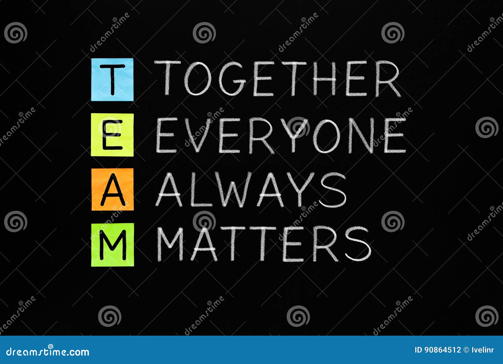 team together everyone always matters