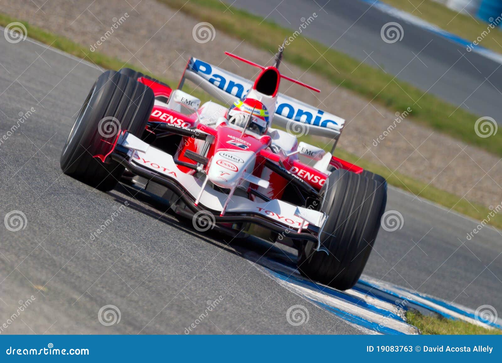 Team Toyota F1, Ricardo Zonta, 2006 Editorial Stock Photo - Image of ...