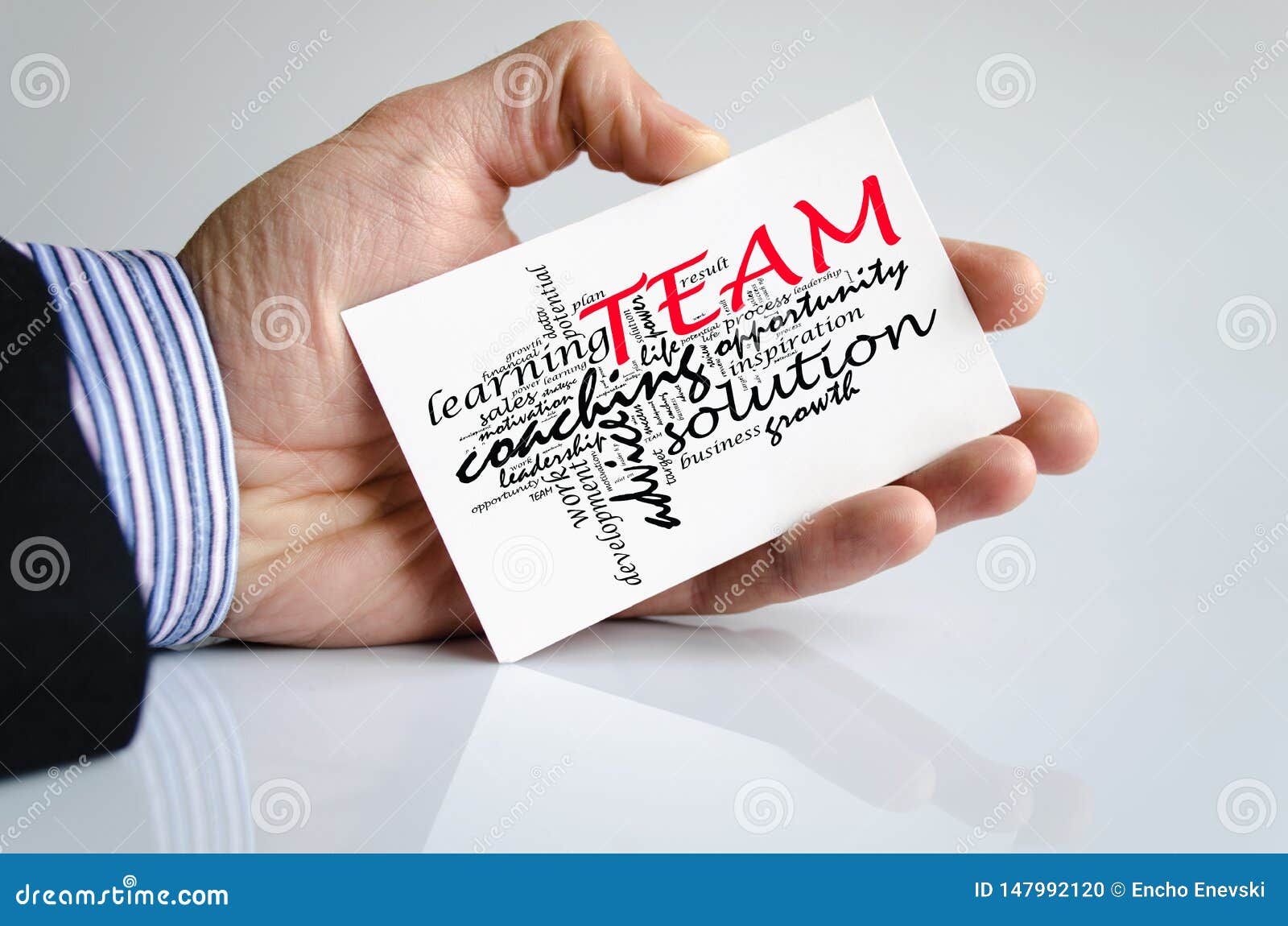 Team word cloud collage stock photo. Image of concept  147992120