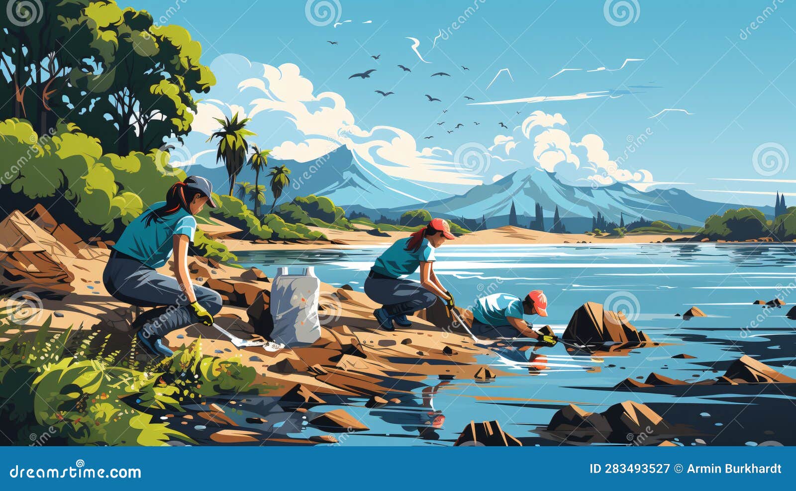 4,600+ Beach Cleanup Stock Illustrations, Royalty-Free Vector Graphics &  Clip Art - iStock | Beach cleanup volunteer, Plastic beach cleanup,  Children beach cleanup