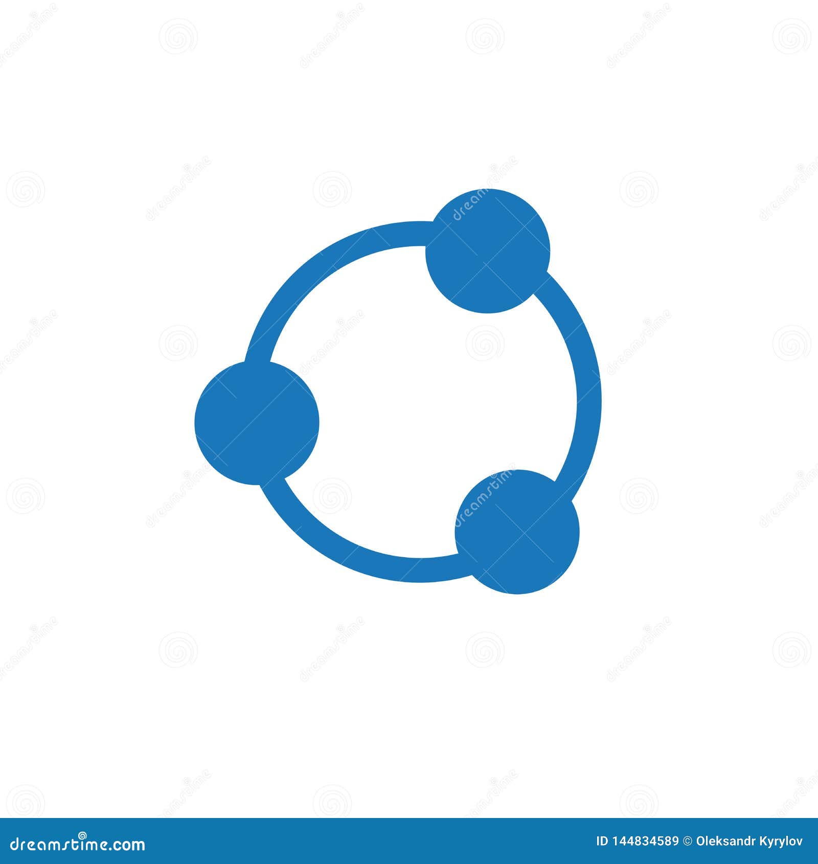 Teambuilding Social and Relationship Circle Icon Logo for Social or ...