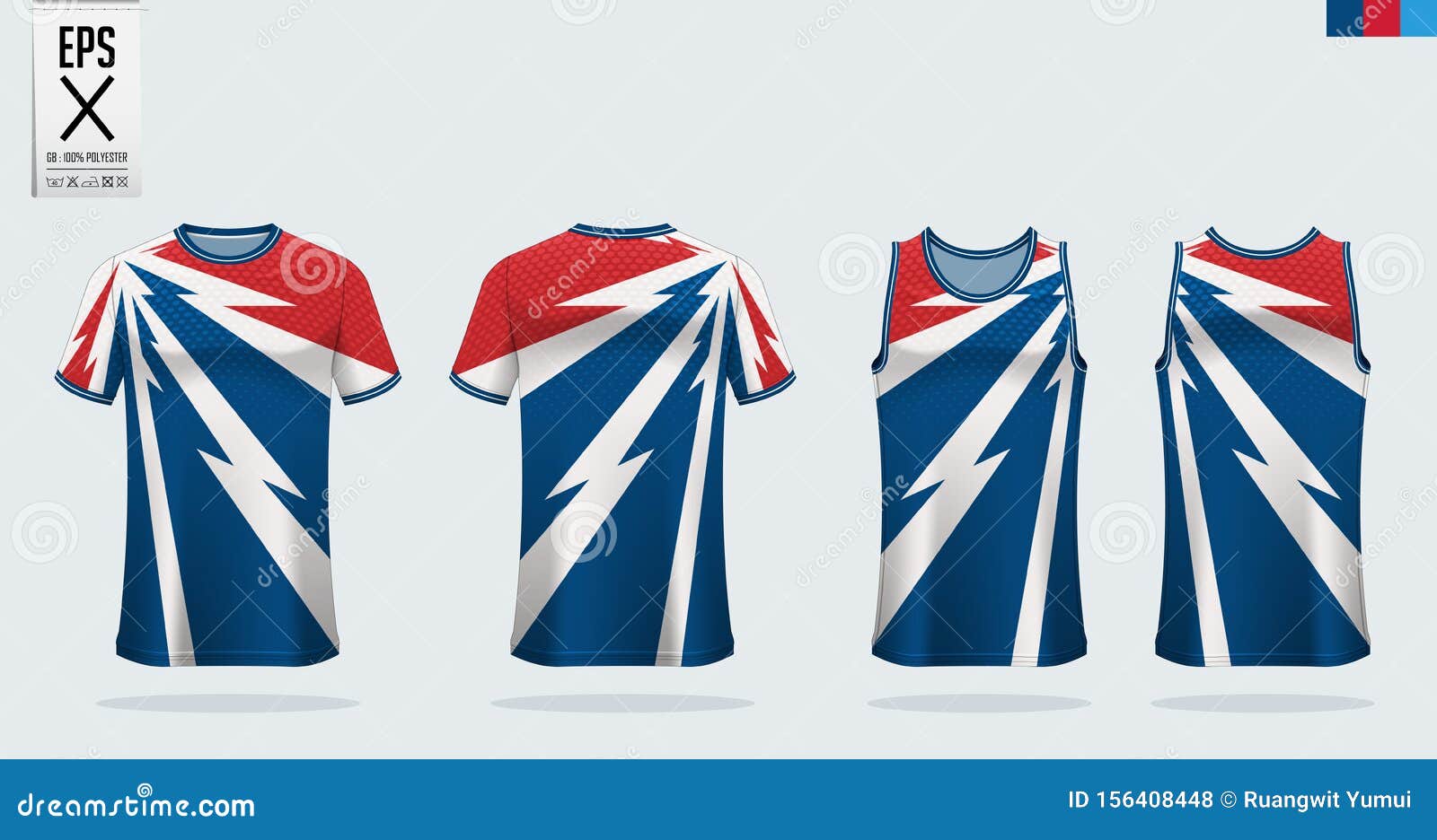 Download T-shirt Sport Mockup Template Design For Soccer Jersey ...
