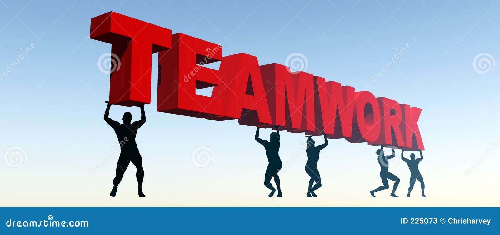 Teamwork 4 stock image. Image of active, people, prop, team 225073