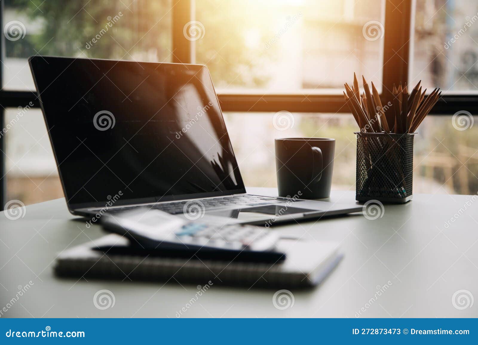 Teamwork of Asian Business People Discussing and Calculating with