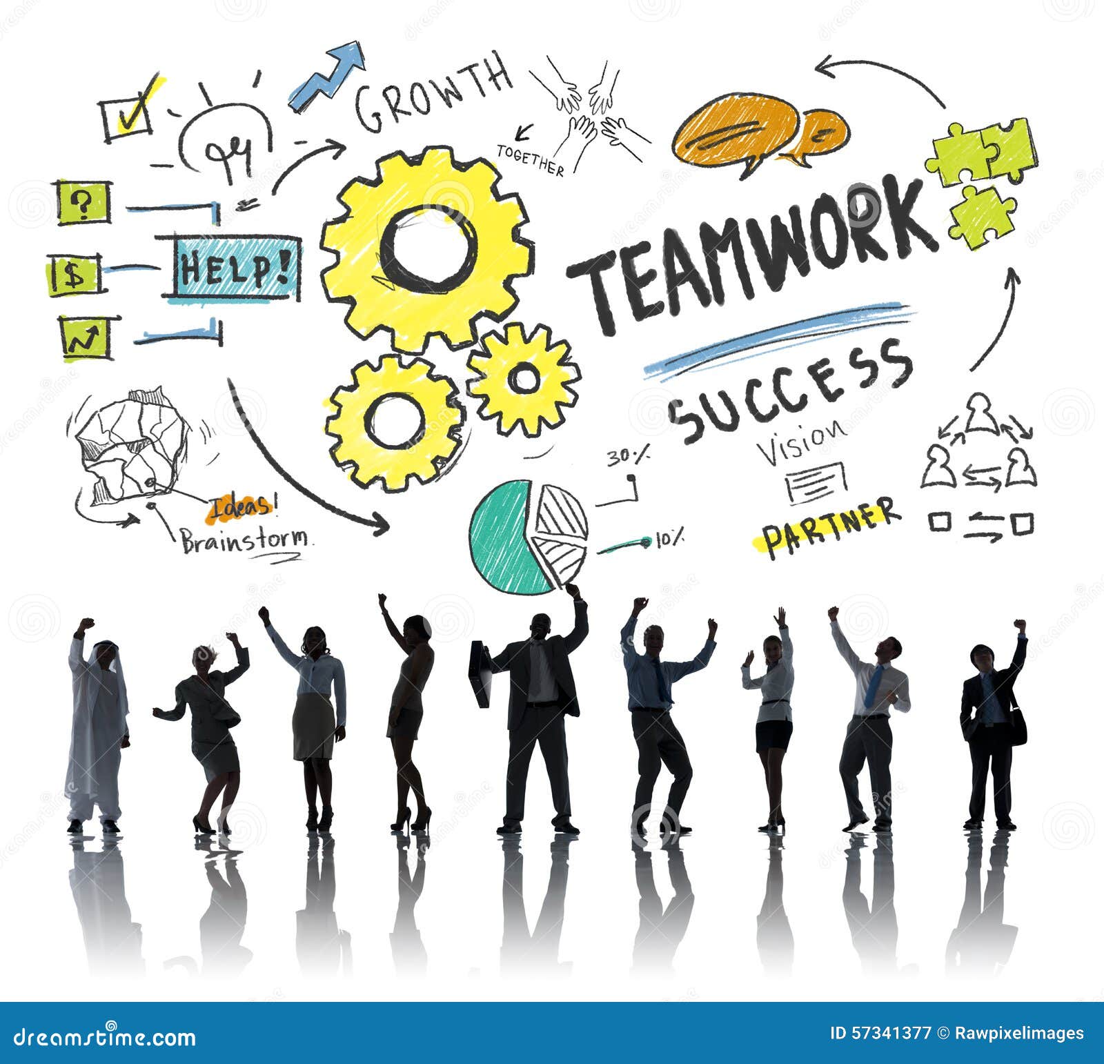 team work success images