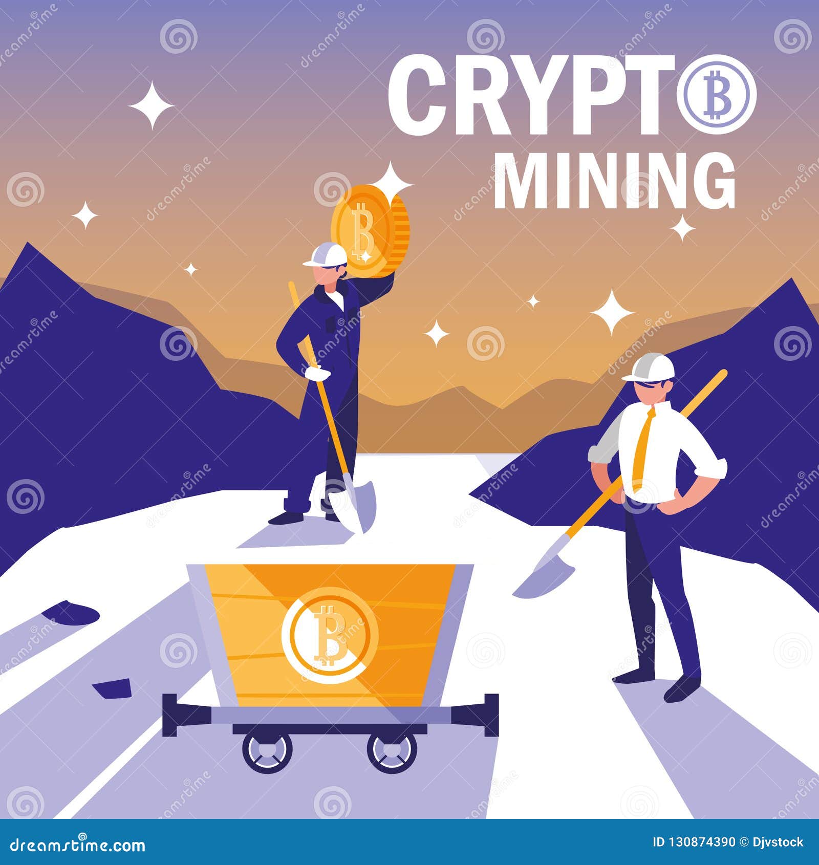 teamworkers crypto mining bitcoins