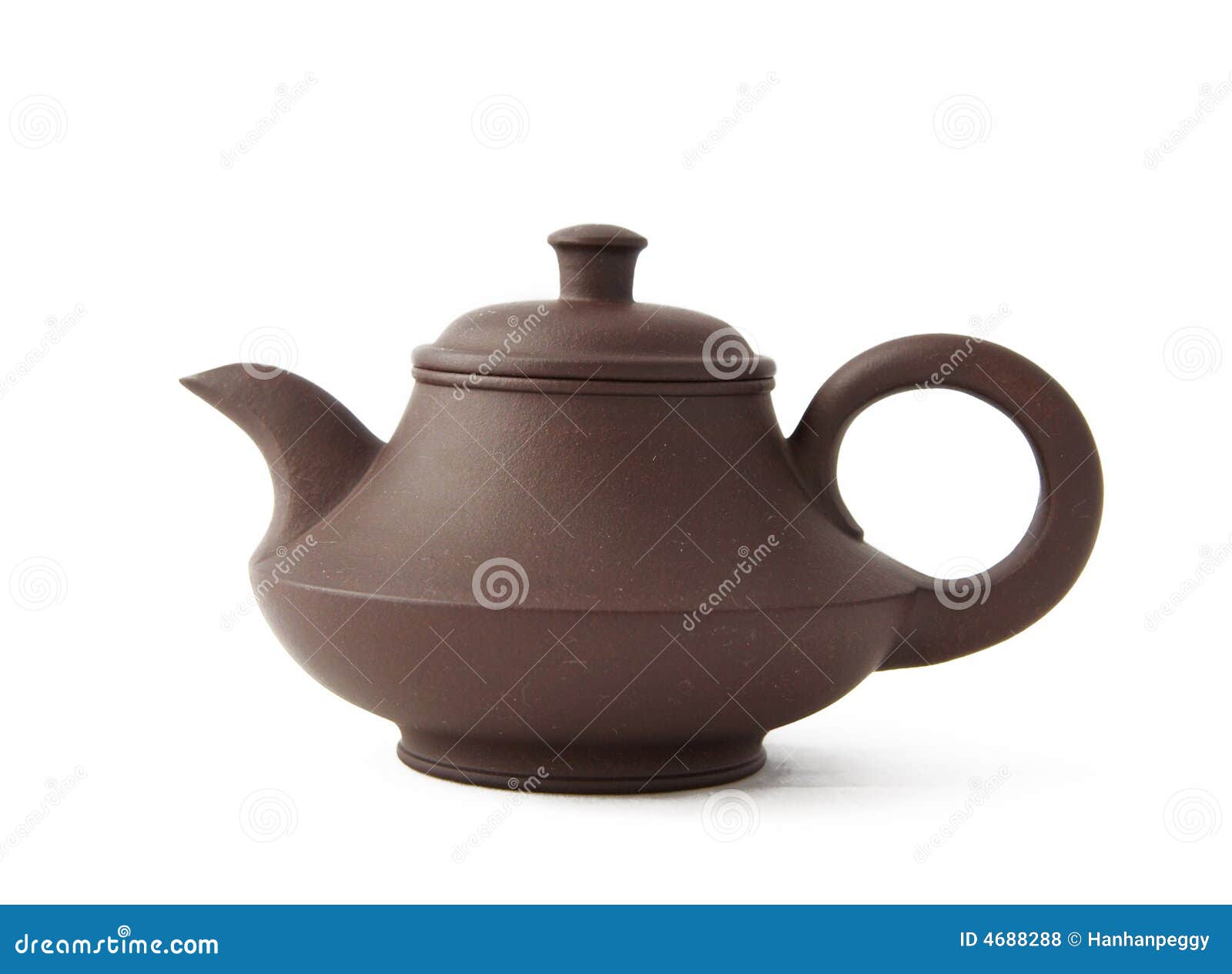 Teapot stock photo. Image of curvy, asian, container, clay 4688288