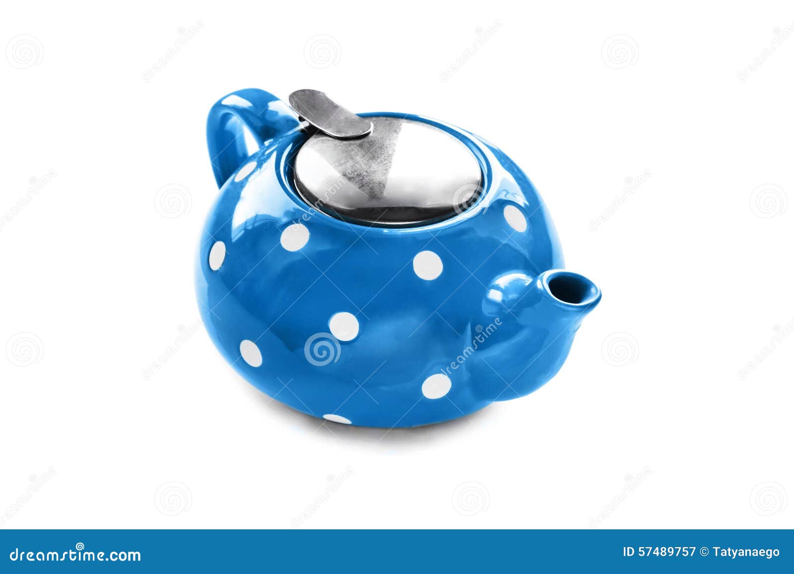 Teapot stock image. Image of color, kitchenware, closeup 57489757