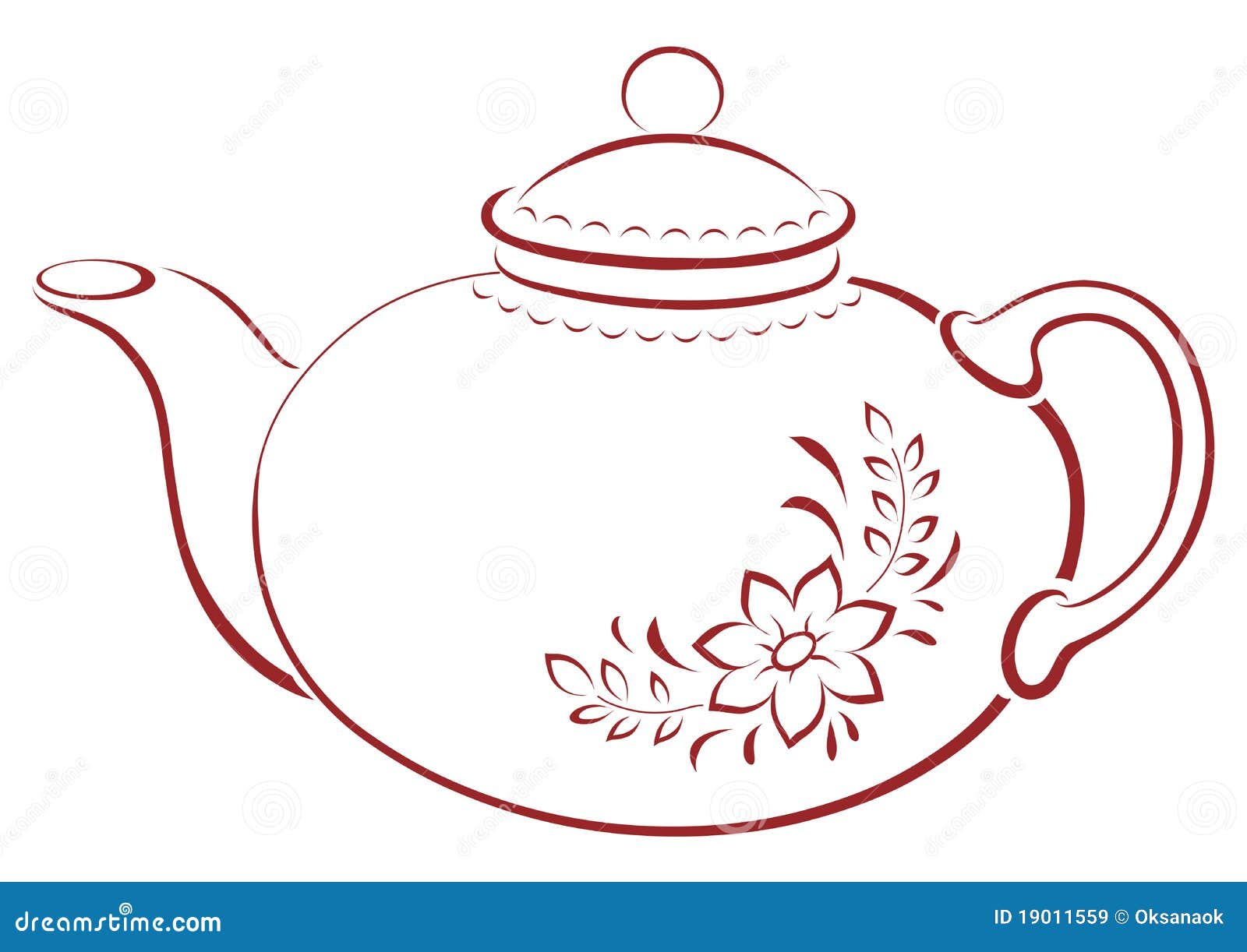 teapot, pictogram