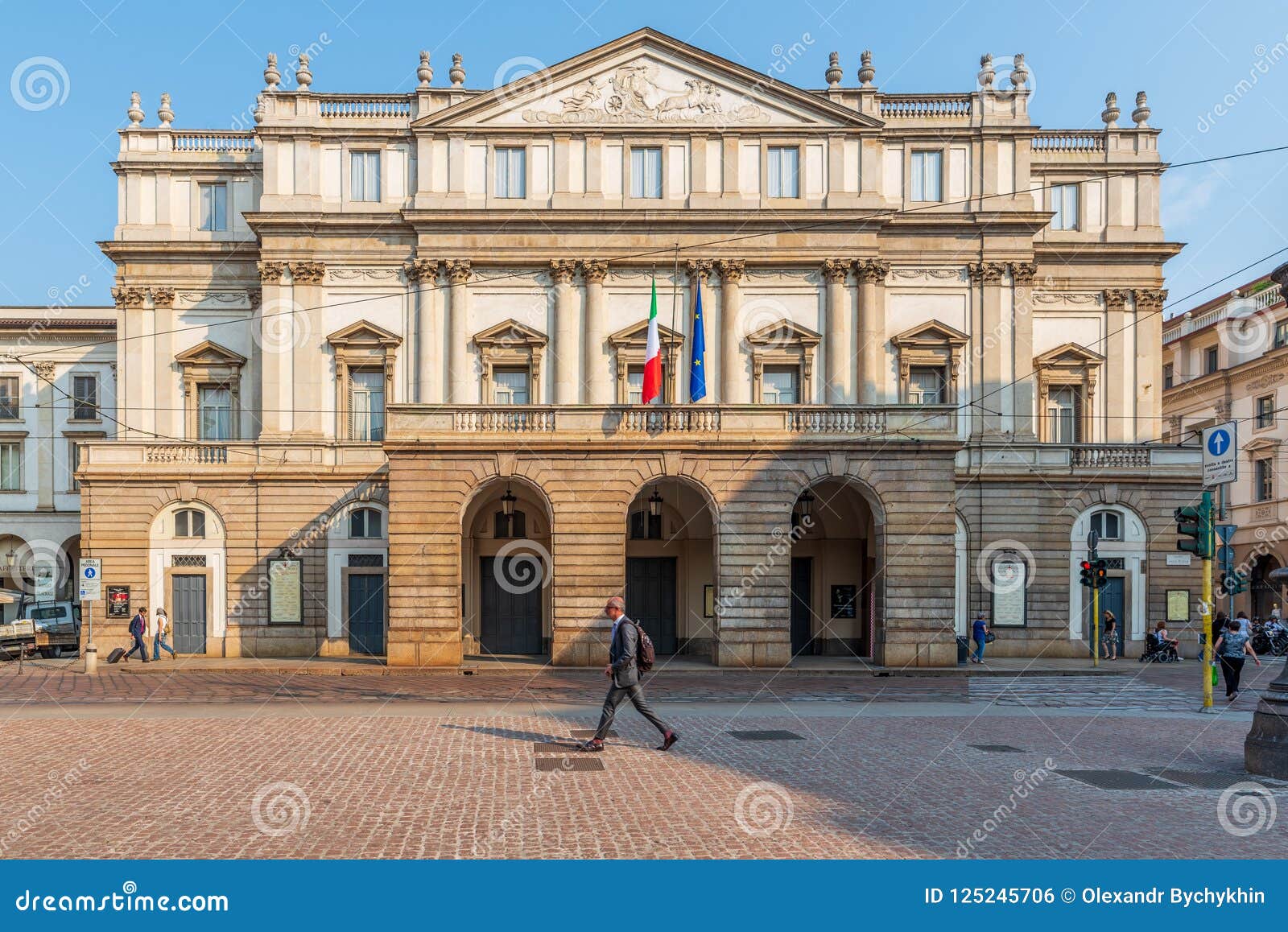 The Teatro Alla Scala In Milan Italy La Scala Italian Teatro Alla