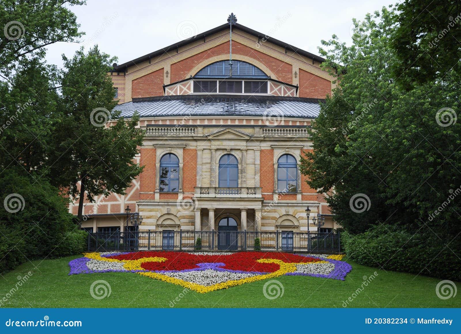 Teatro Dell'Opera Del Richard Wagner Fotografia Stock Immagine di