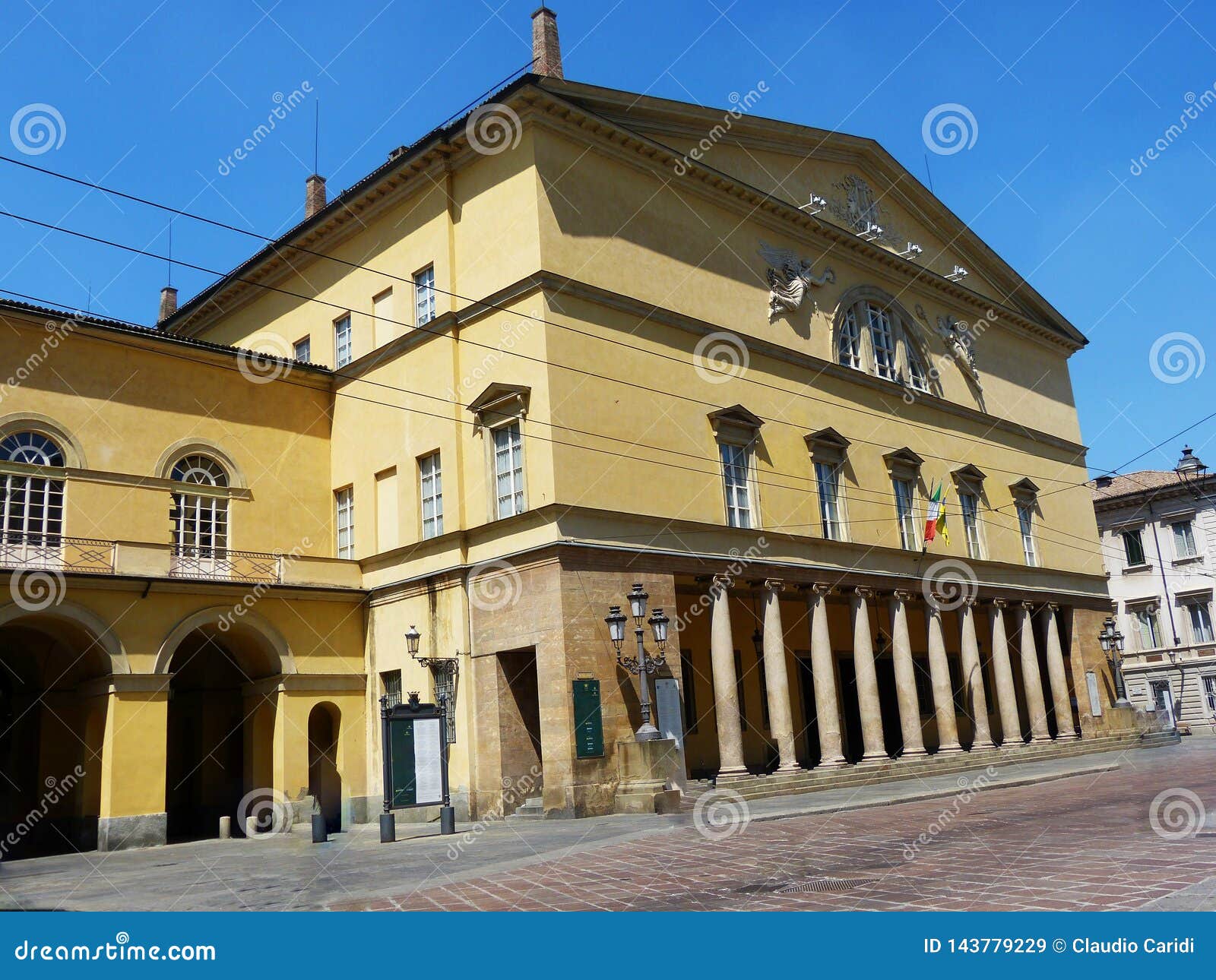 Teatro Regio, Opera House in Parma, Italy Stock Image Image of