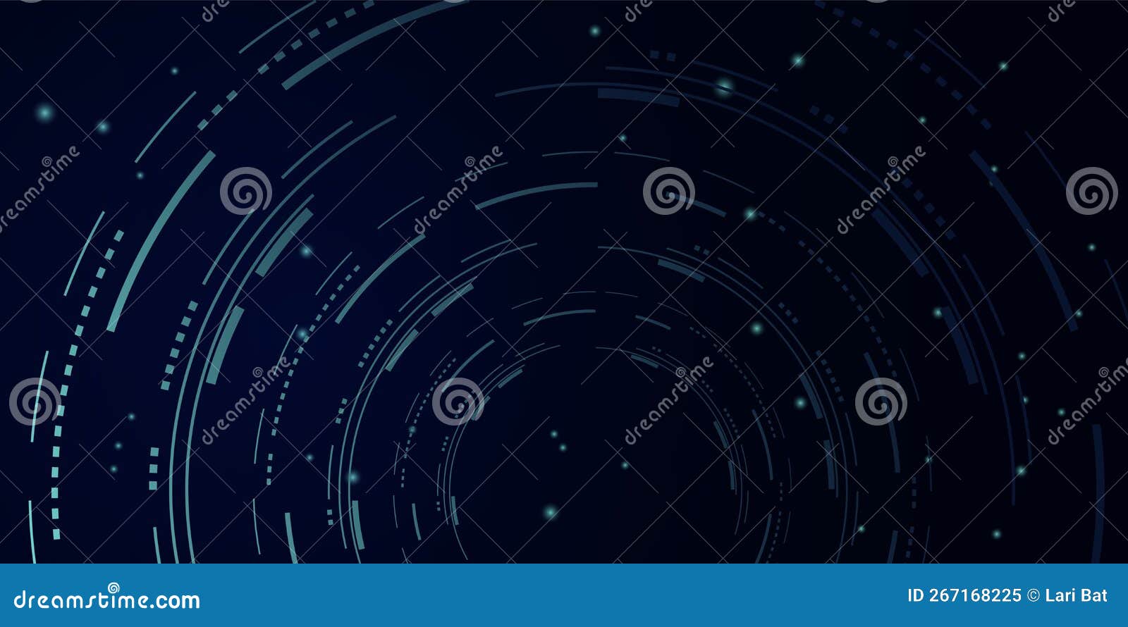 Tech Design. Vector Illustration for site or App Design, Wallpaper