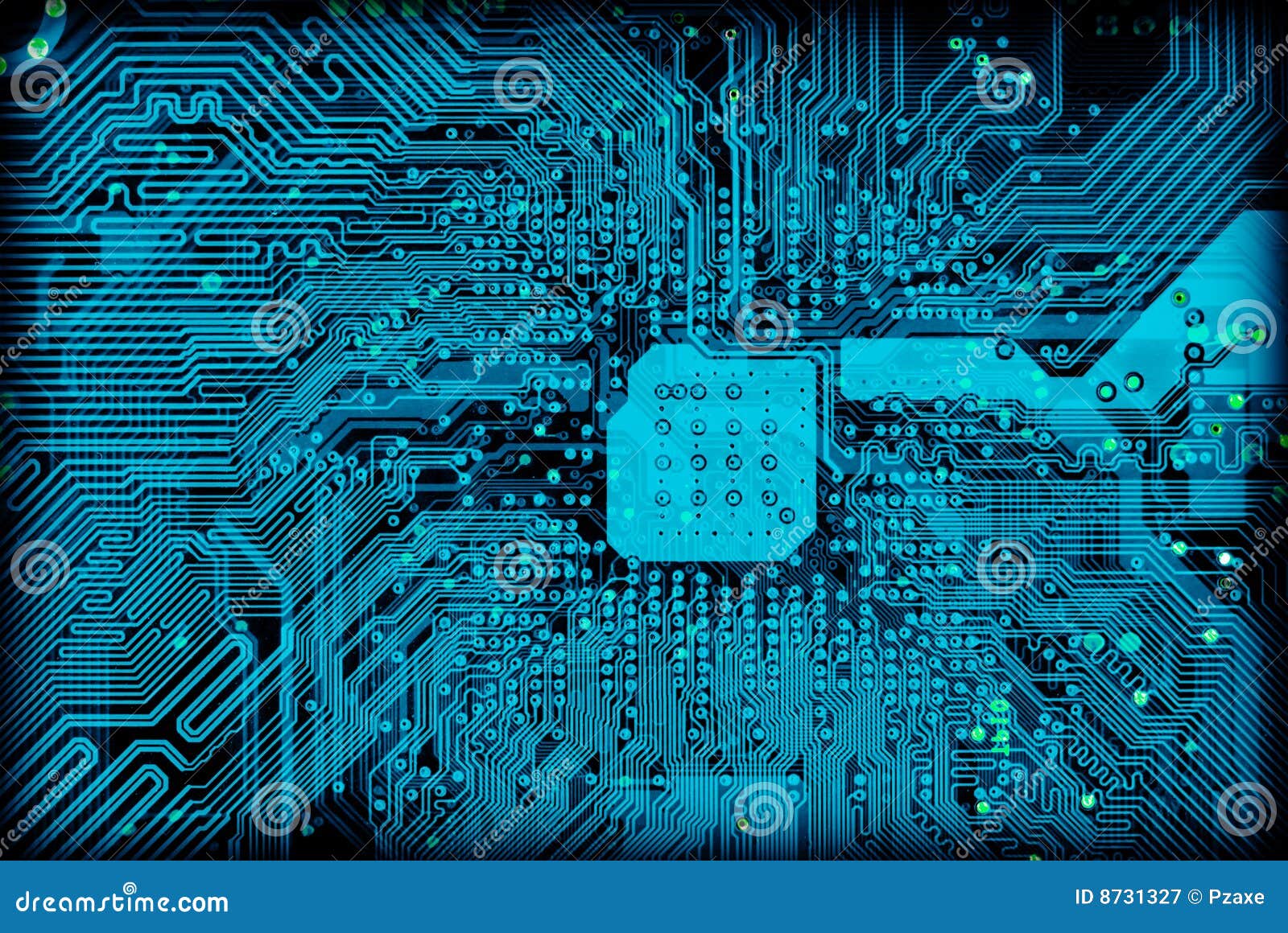 Tech Industrial Electronic  Background  Texture Stock Image  