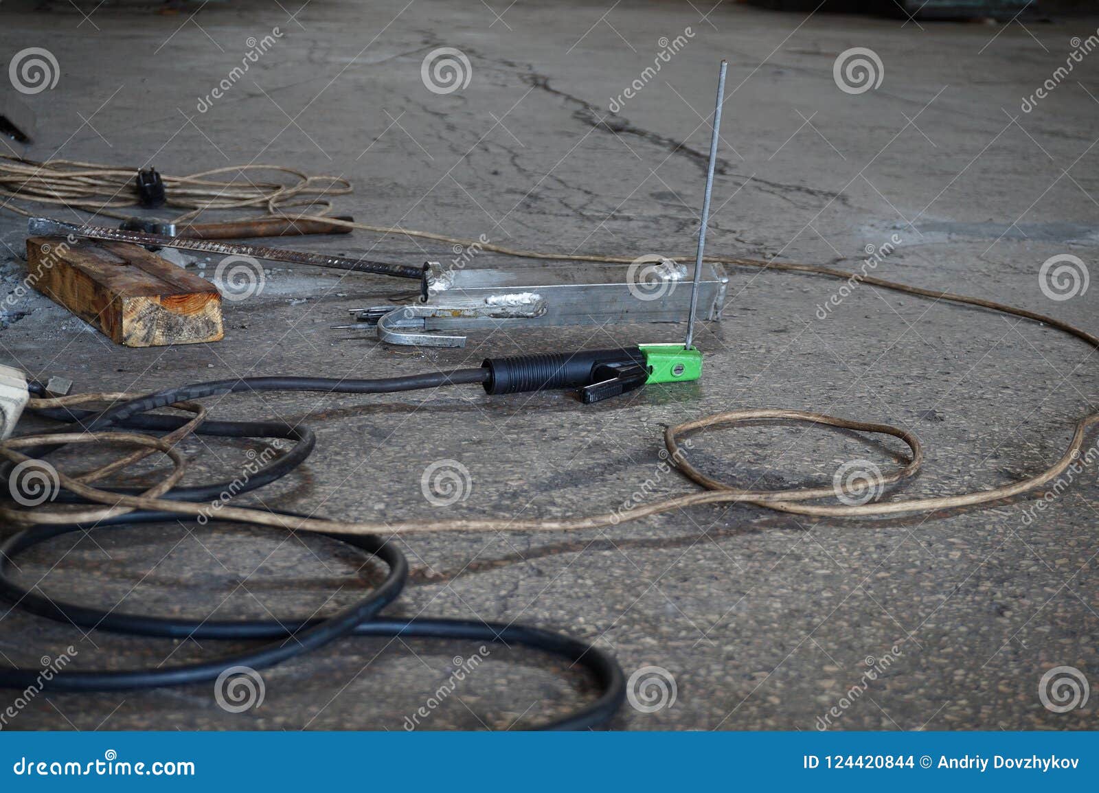 The Technical Accessories of the Welding Equipment are Ready for Use