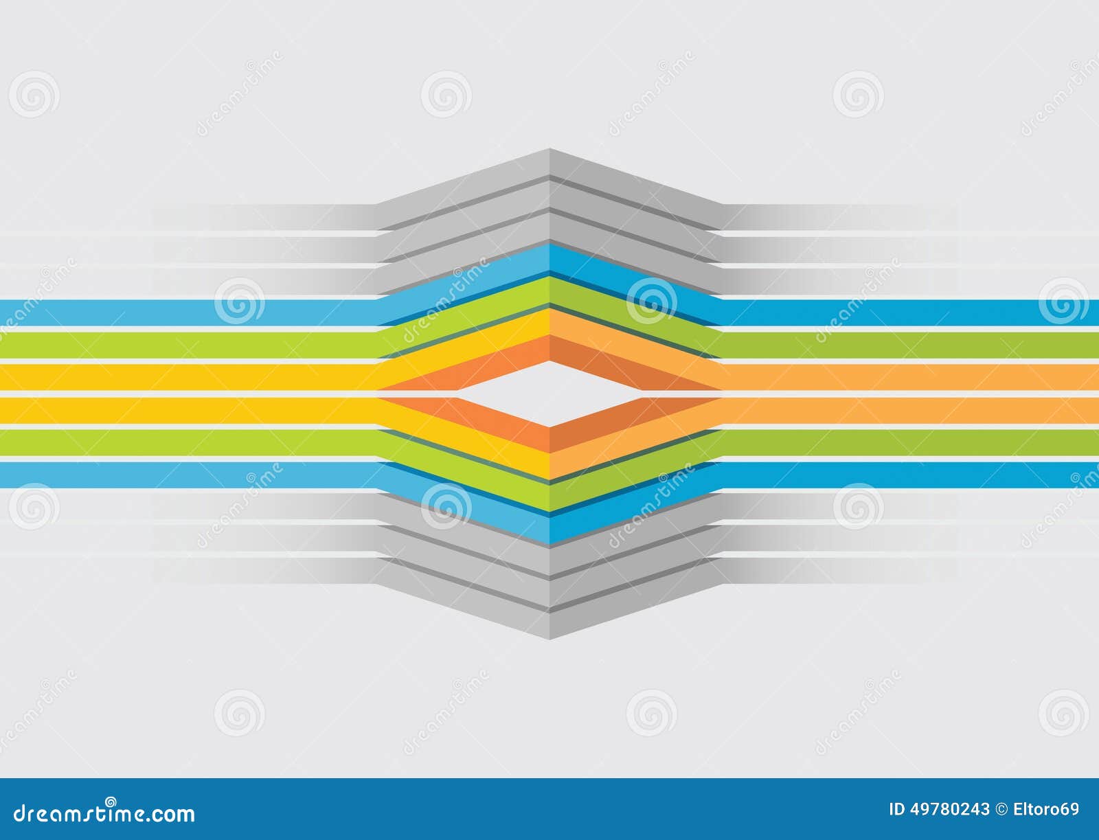 Technical background for your presentation template with color line