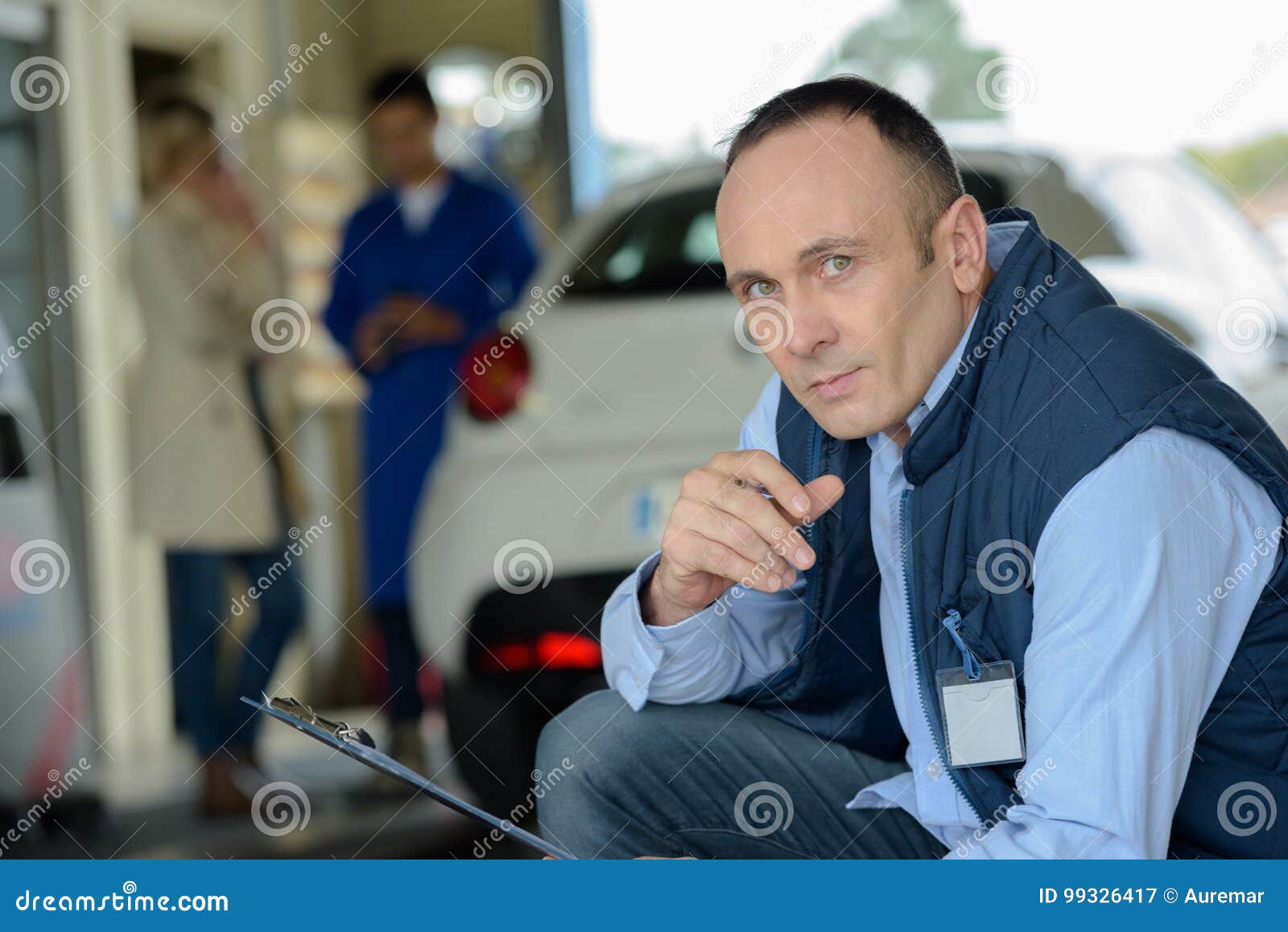 Technical Inspection Car Chassis Stock Image Image of equipment