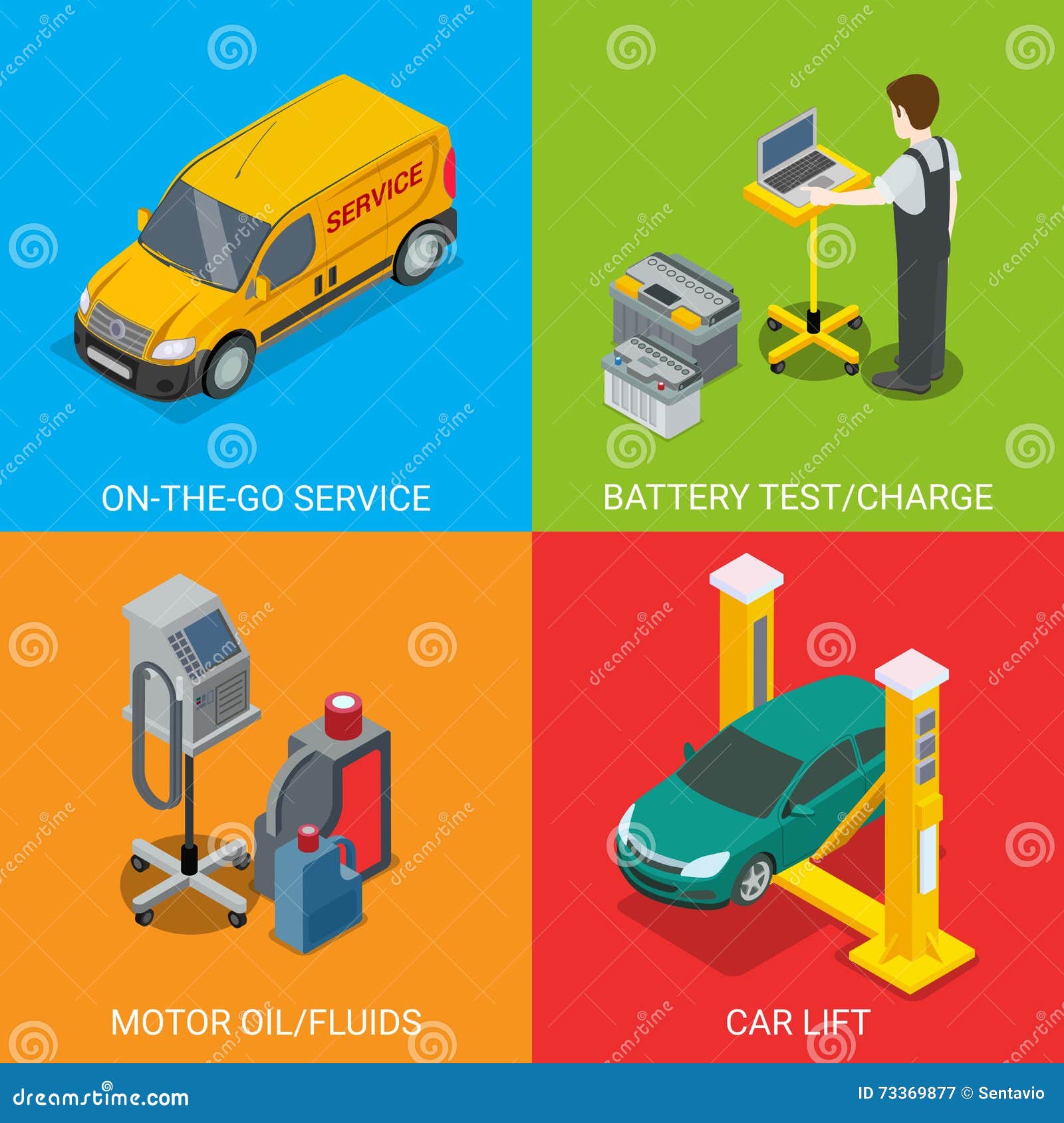 technical inspection car service  diagnostic