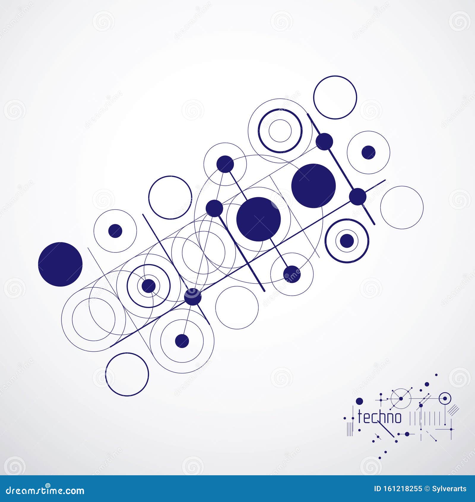 technical plan, abstract engineering draft for use in graphic and web .  drawing of industrial system created with