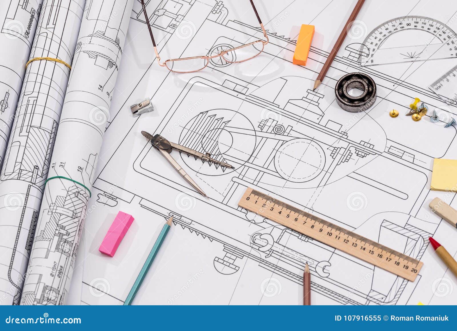 Engineering Machinery Design And Drawing Tools Students - Temu Austria