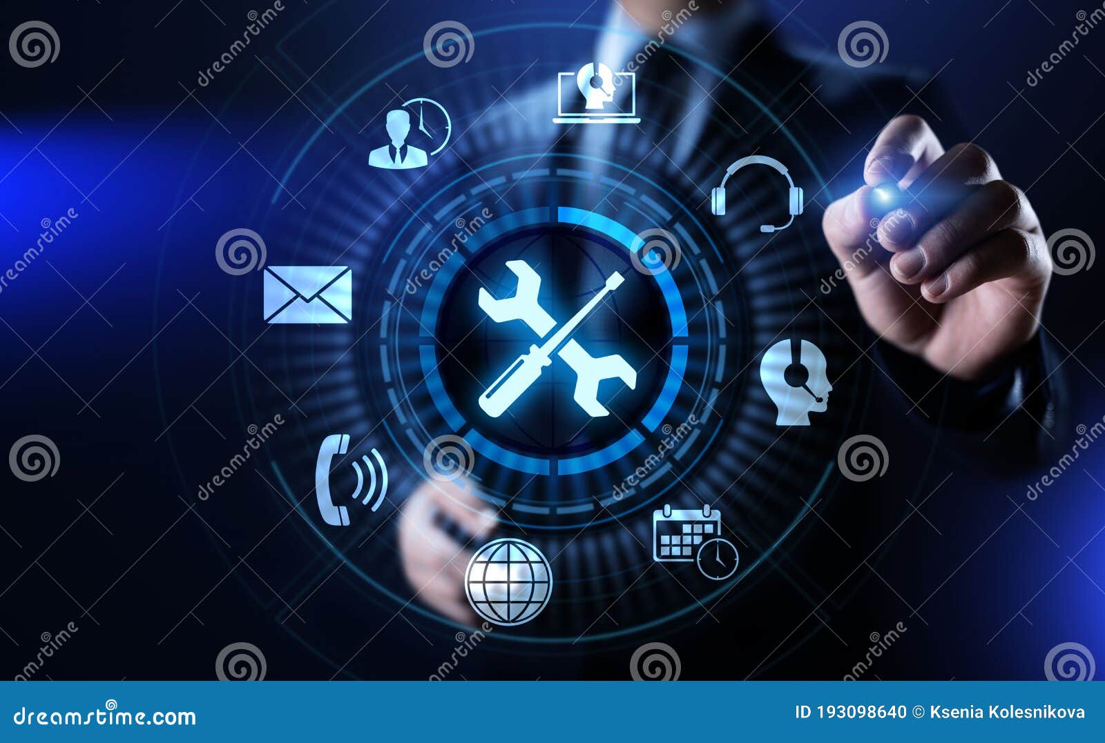 Technical Support Customer Service Guarantee Quality Assurance Concept