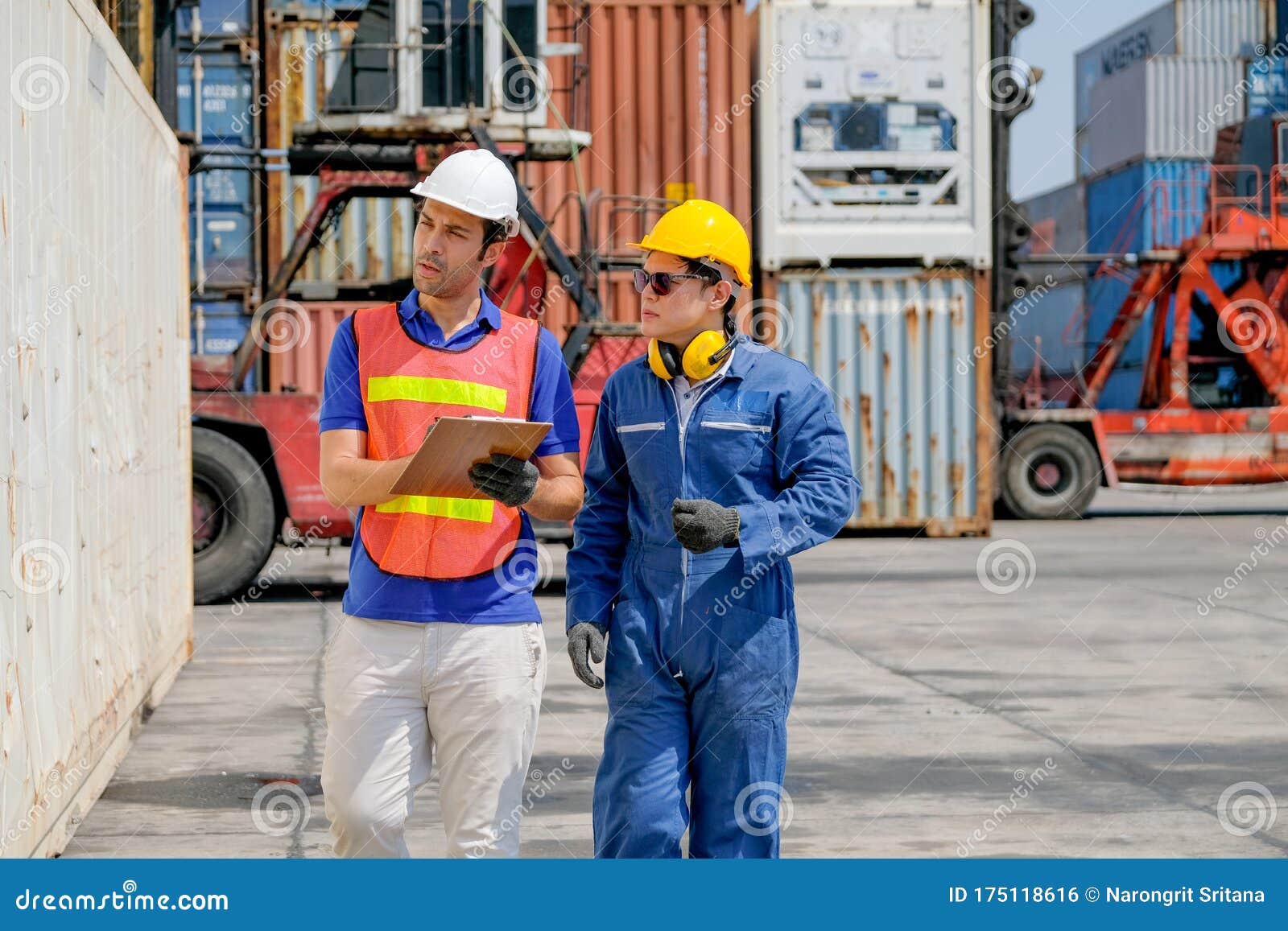 Technician and Engineer Work Together for Checking Quality and Product