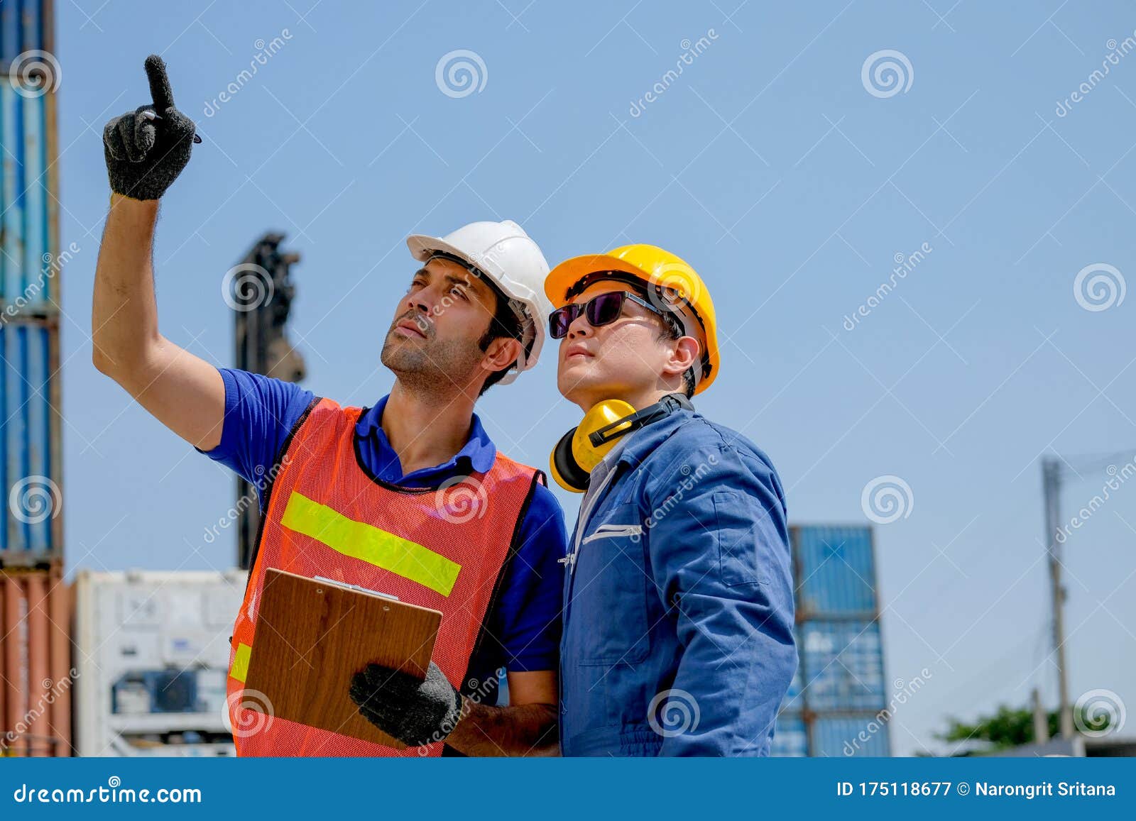 Technician and Engineer Work Together for Checking Quality and Product