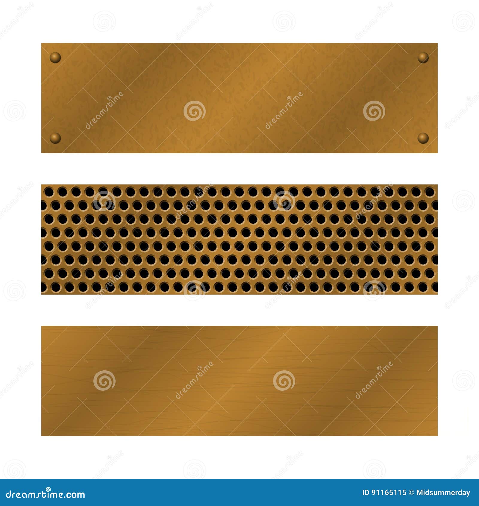 techno  banners. brushed brass, copper latticed surface template. abstract industrial  for web