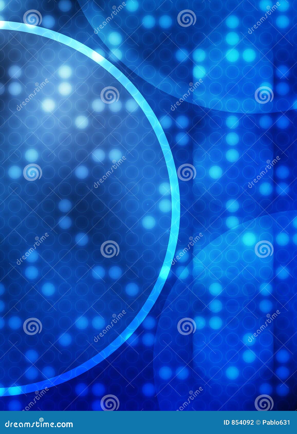 technology circle background