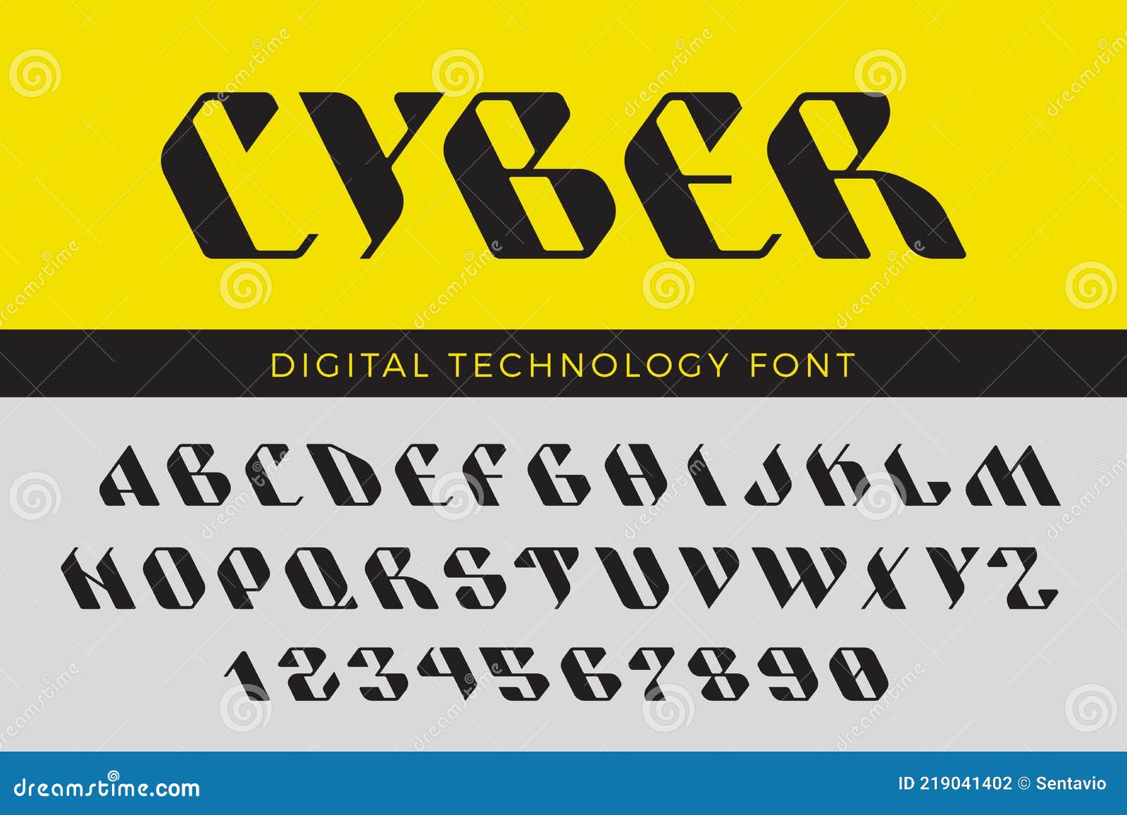 Cyberpunk font style фото 20