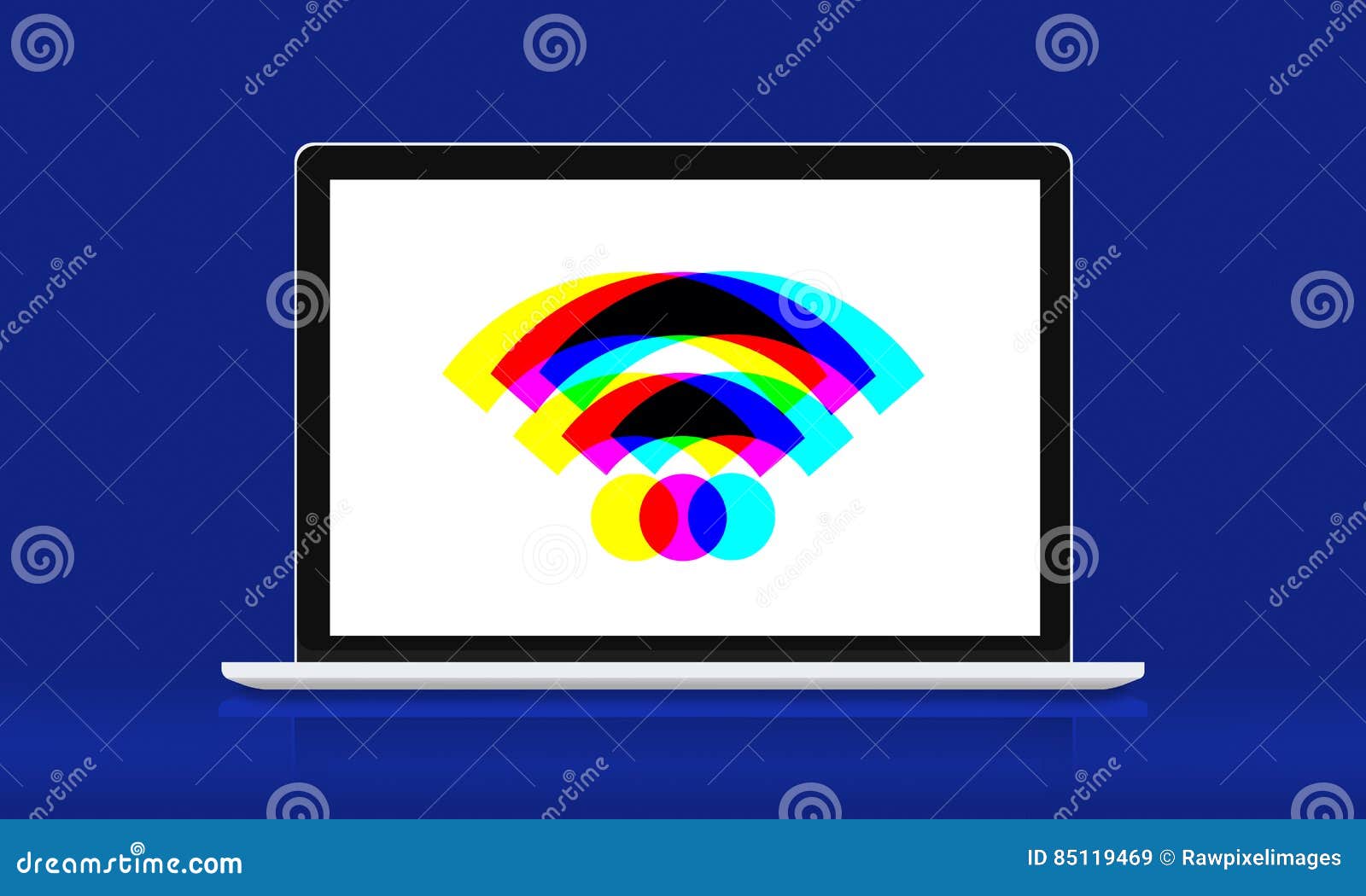 Technology Gadget Application Icons Signs Concept Stock Illustration