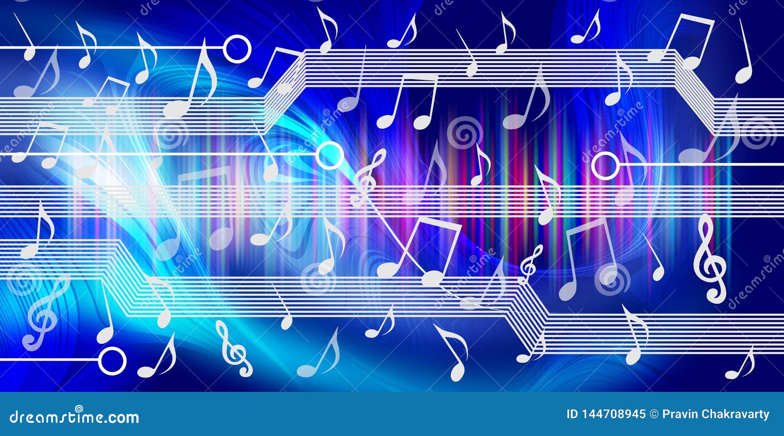 Technology Music Background Banner. Technology Banner Background. Vector  Illustration Stock Vector - Illustration of elements, banner: 144708945