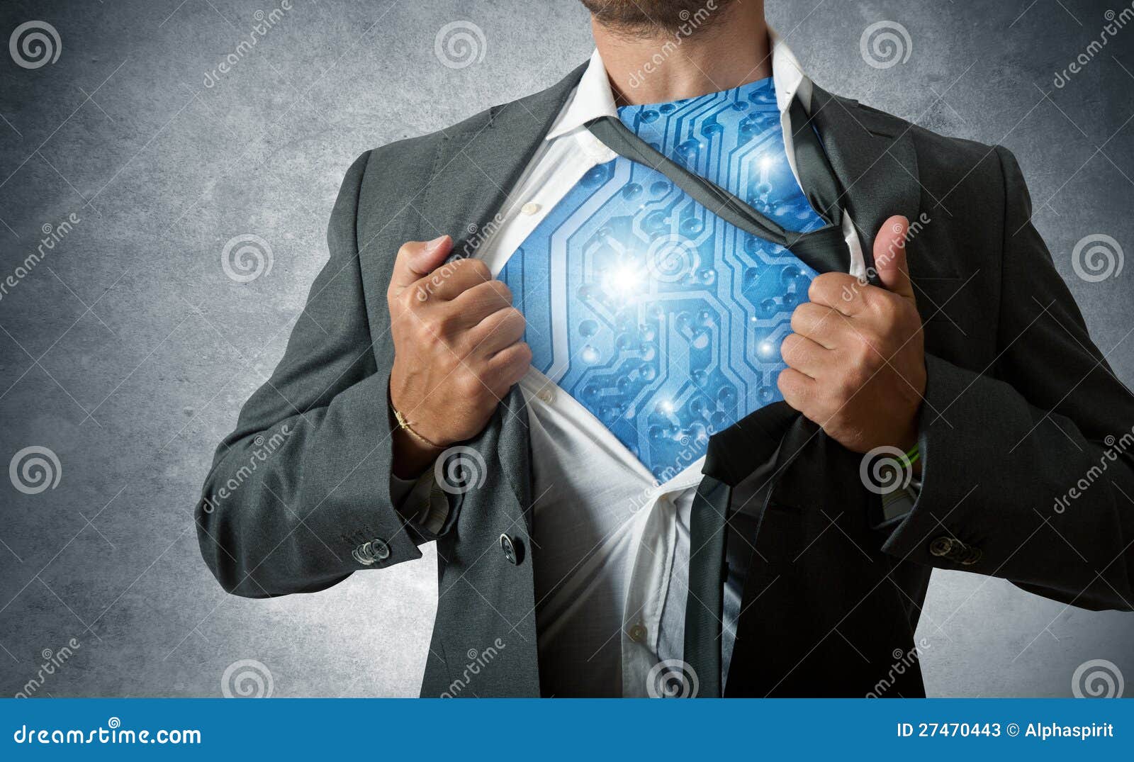 technology super hero