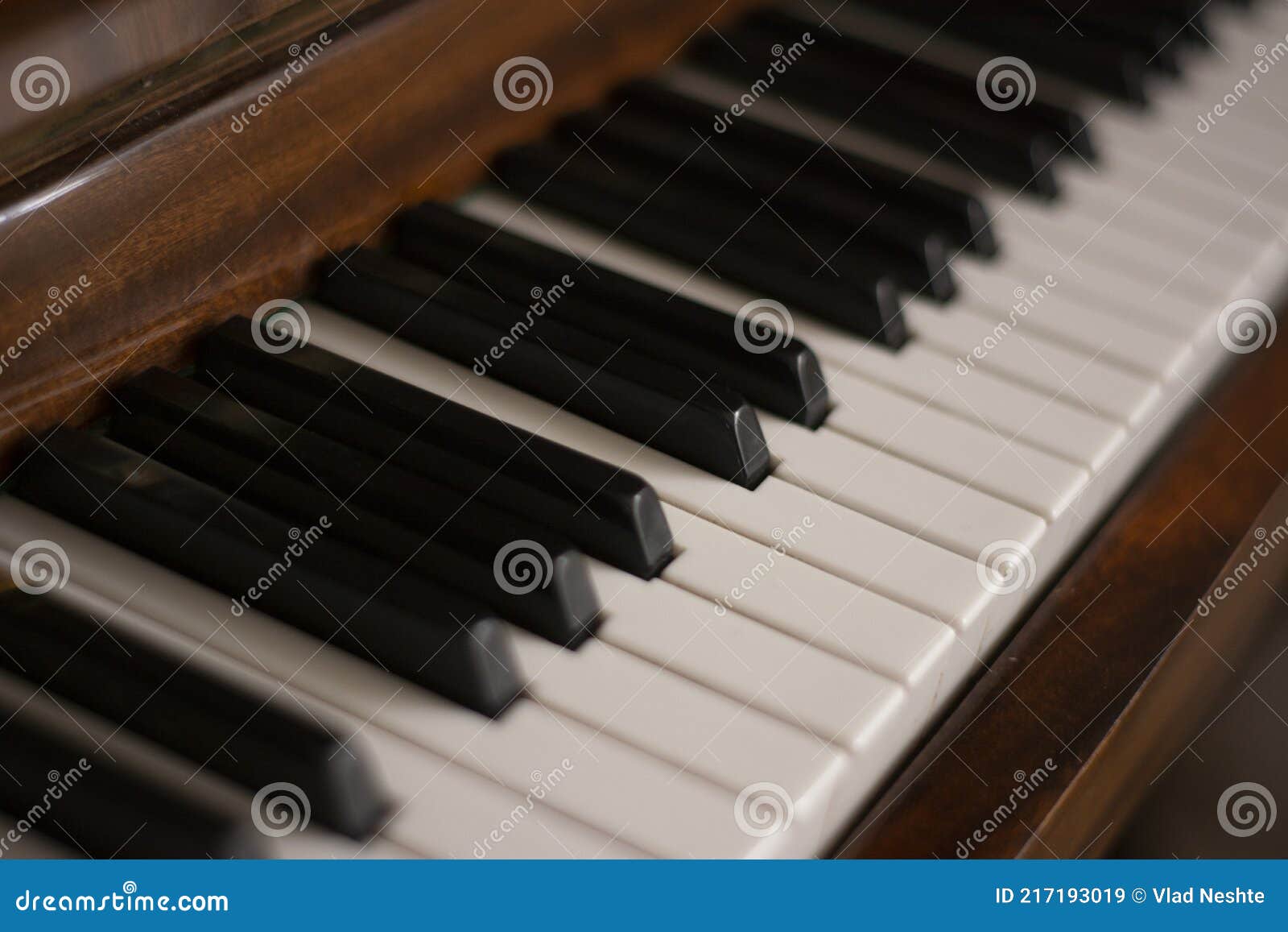 O Piano Danificou O Teclado Nenhum Jogo Foto de Stock - Imagem de